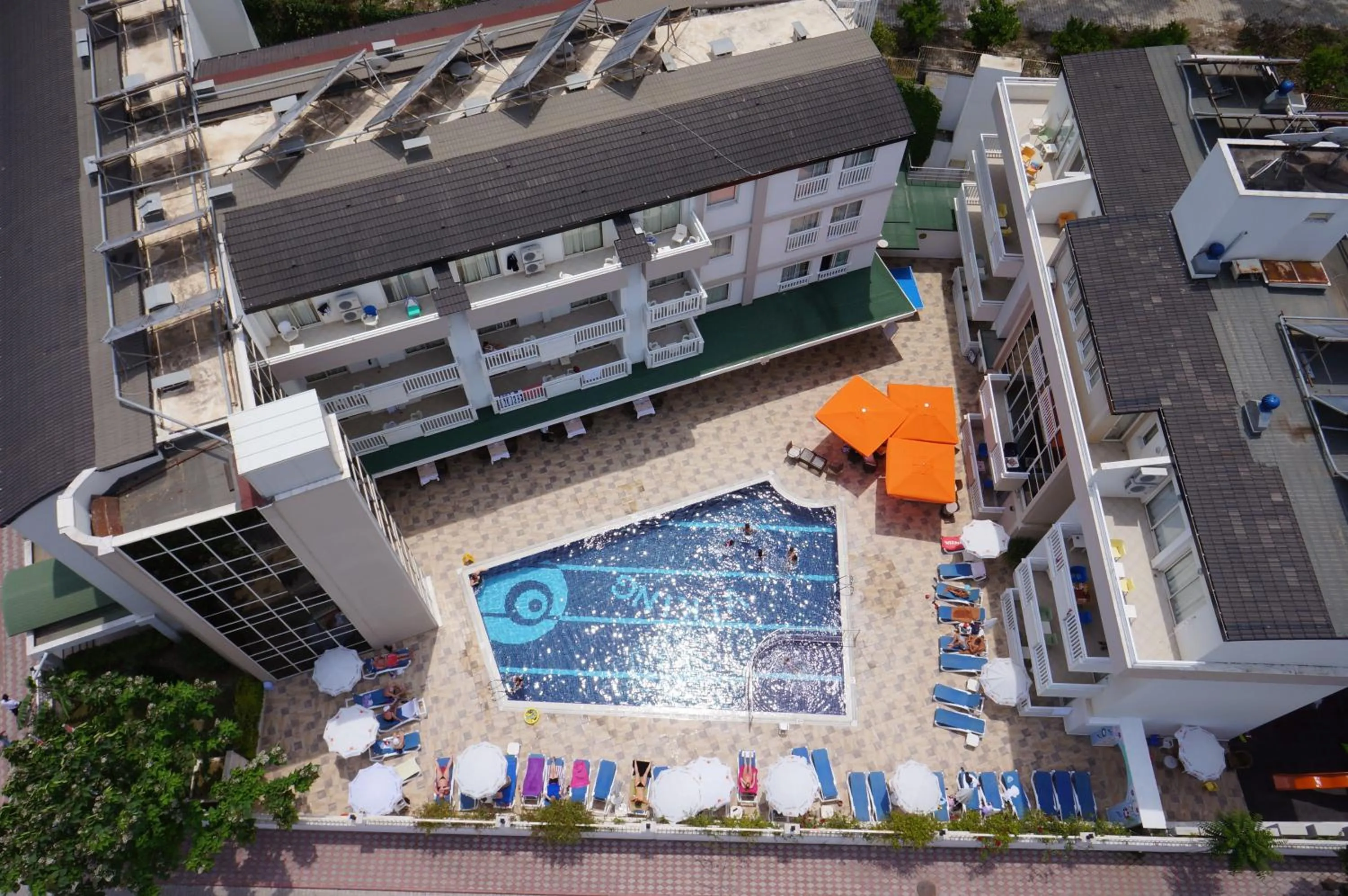 Bird's eye view in Viking Express Hotel