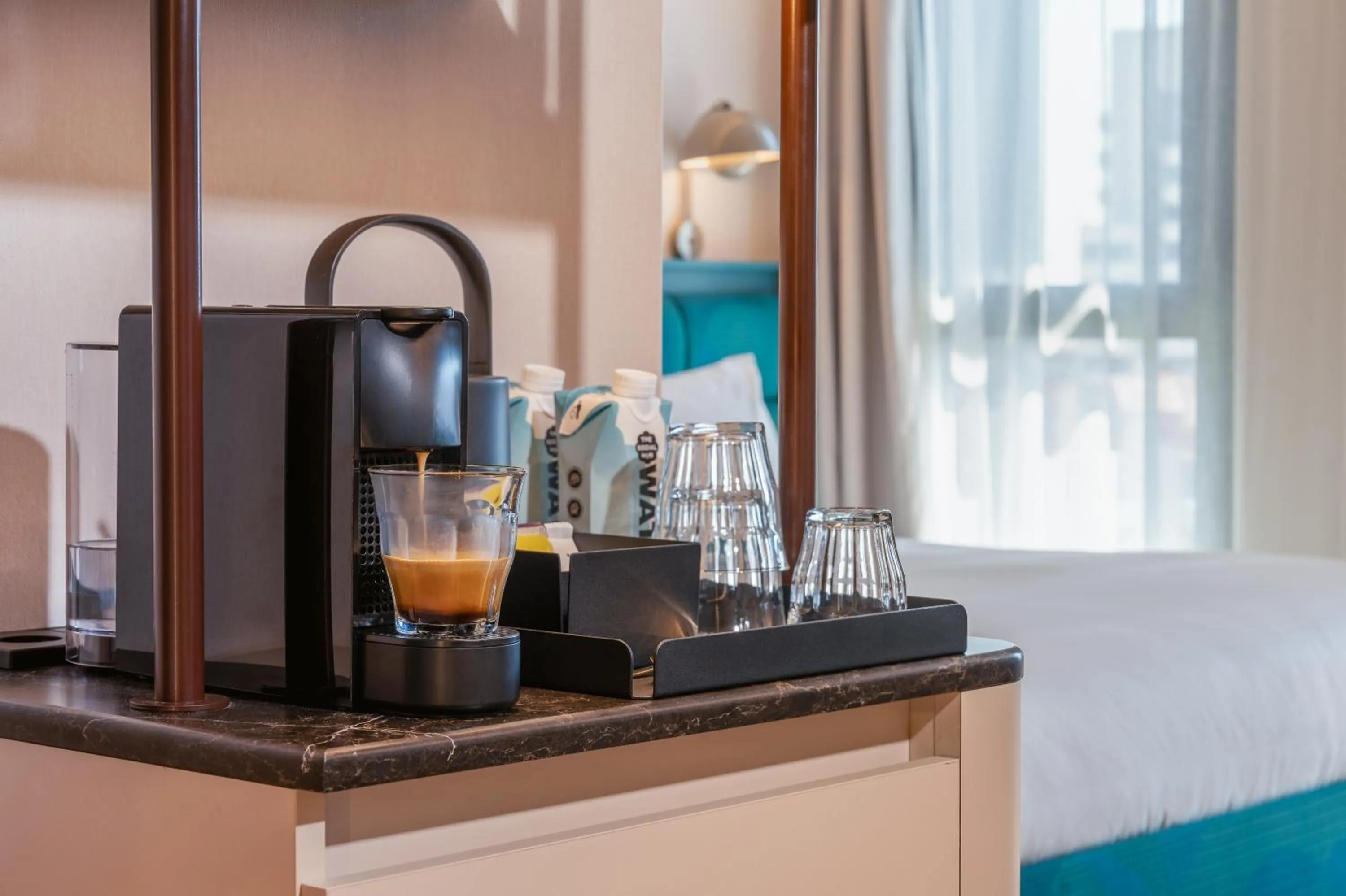 Coffee/tea facilities in The Social Hub Amsterdam City