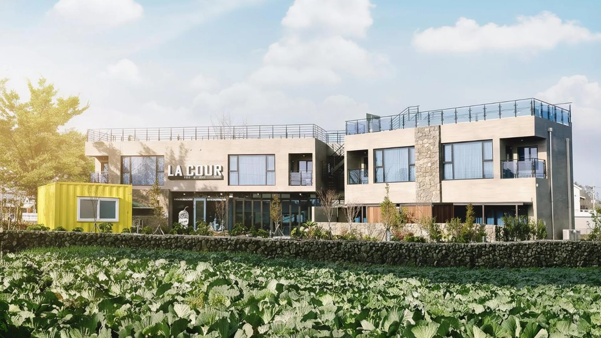 Property building in Jeju la Cour Pension