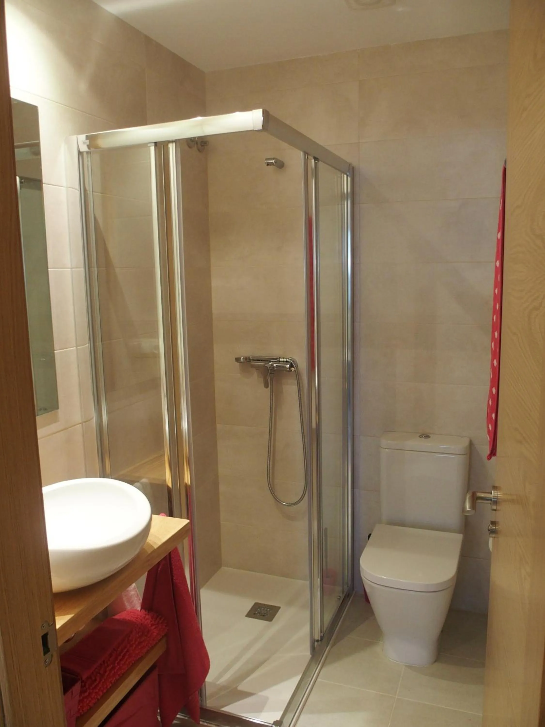 Bathroom in Apartamentos Borizu Playa