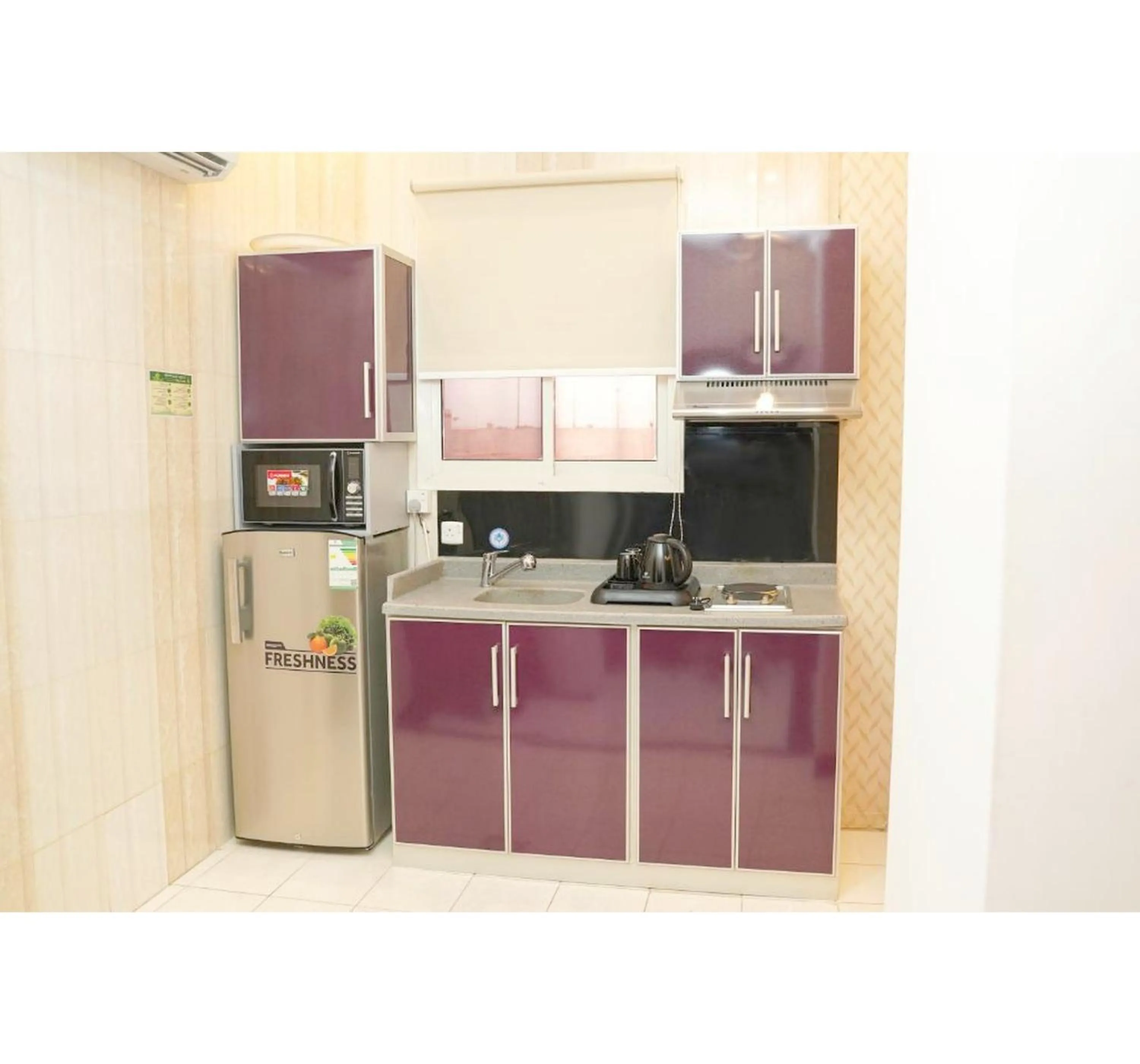 kitchen in Palette Luxury Credi Hotel