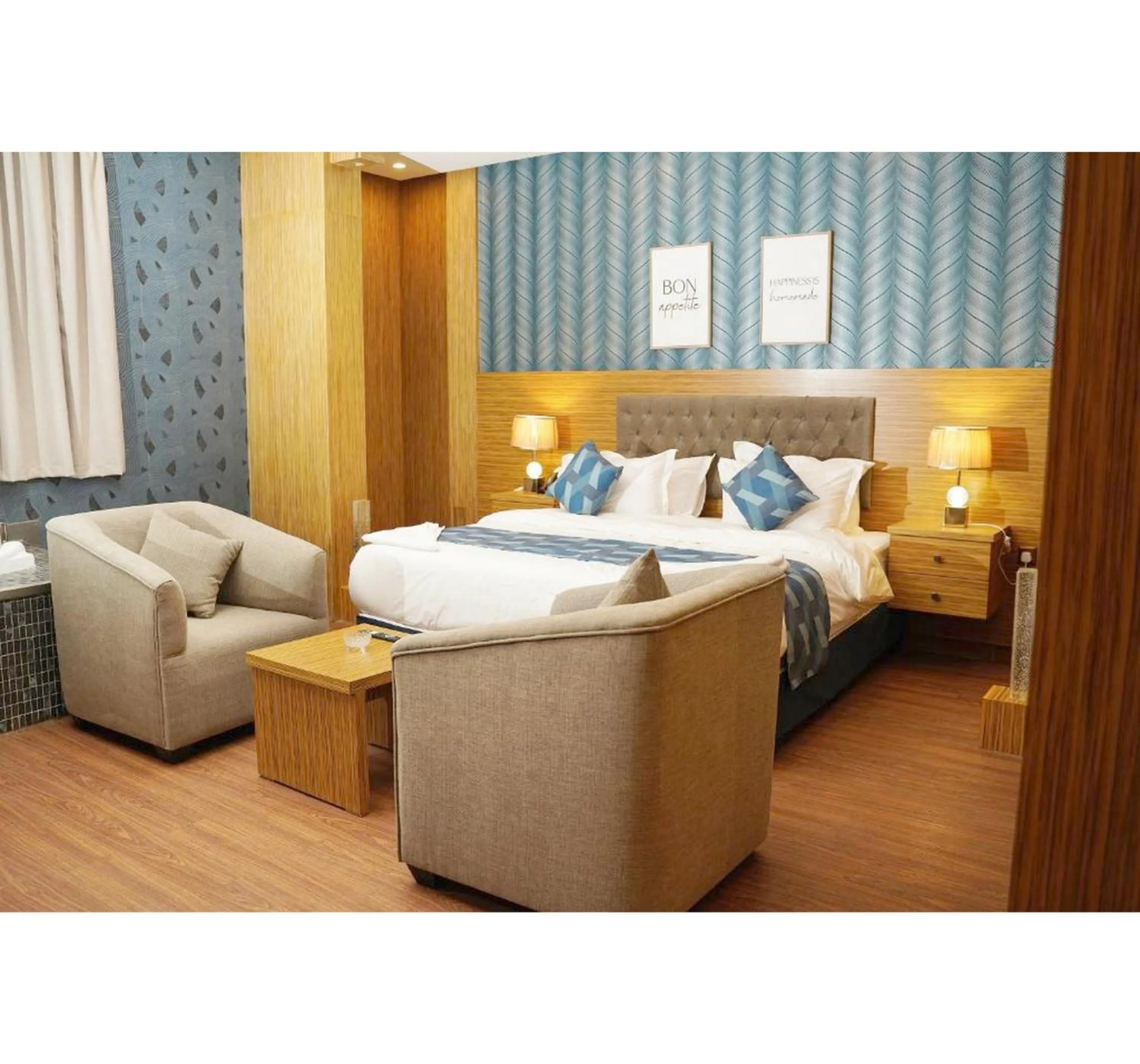 Bedroom, Bed in Palette Luxury Credi Hotel