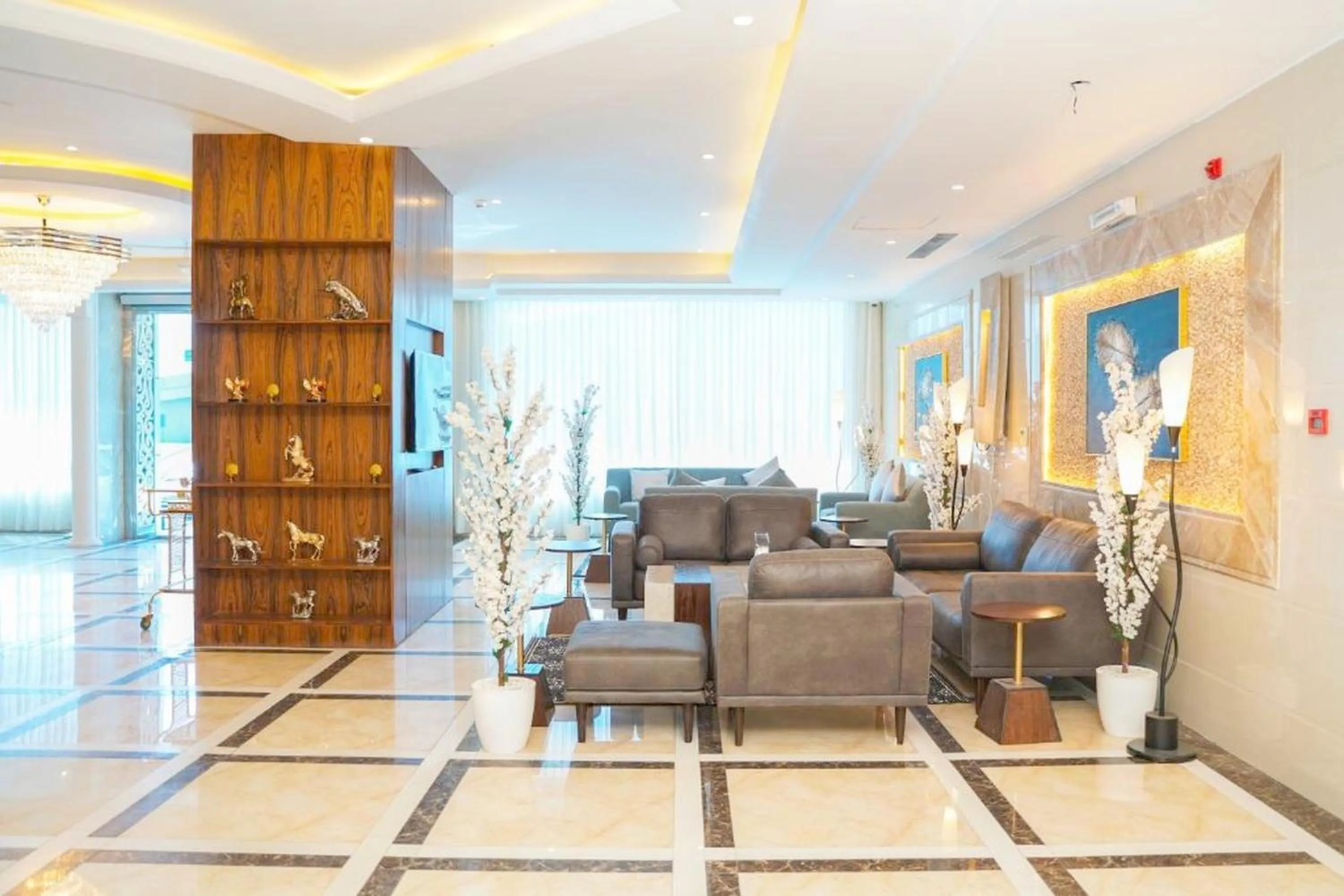 Seating area in Palette Luxury Credi Hotel