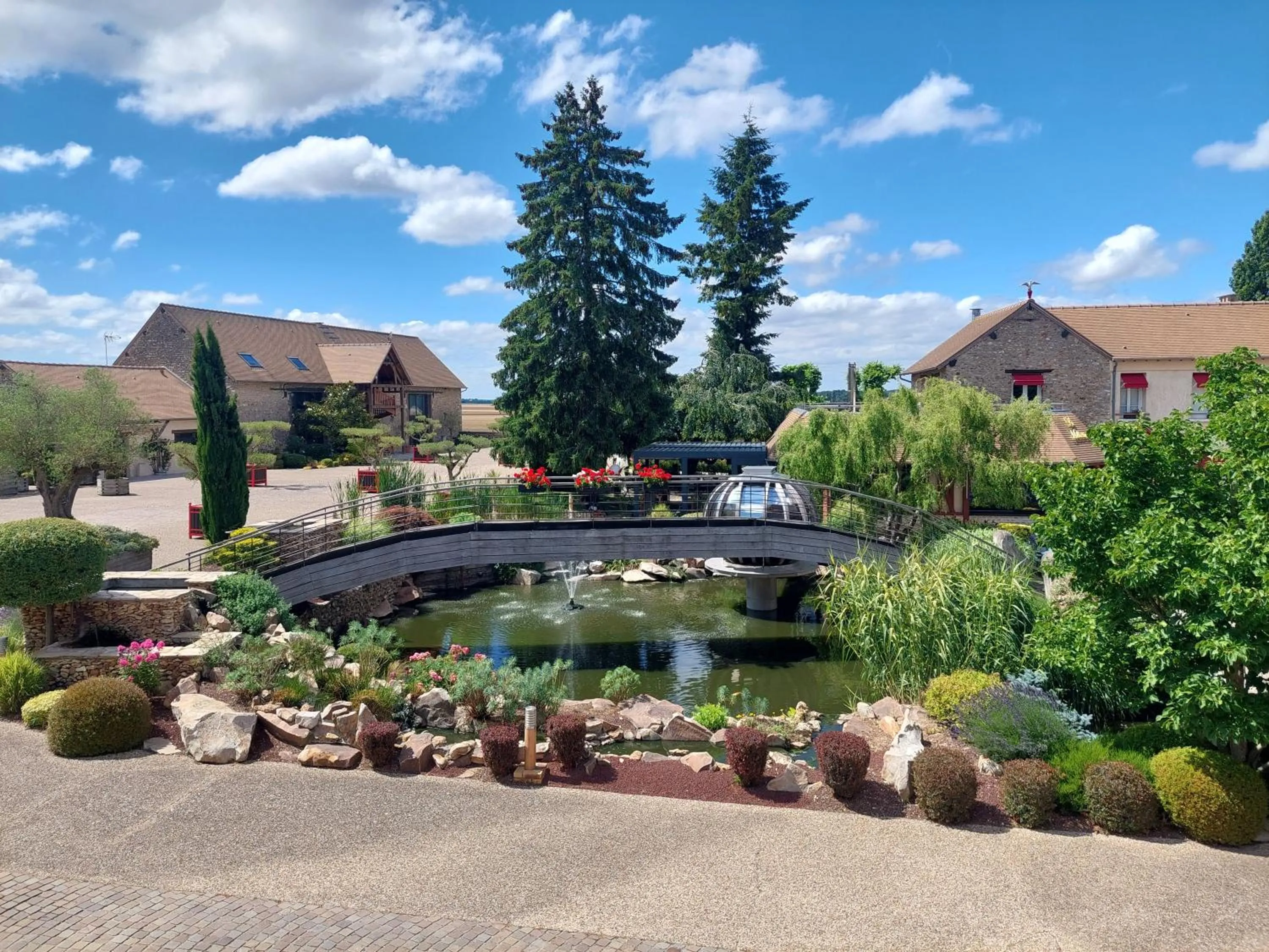 Spring in Domaine de la Haie des Granges