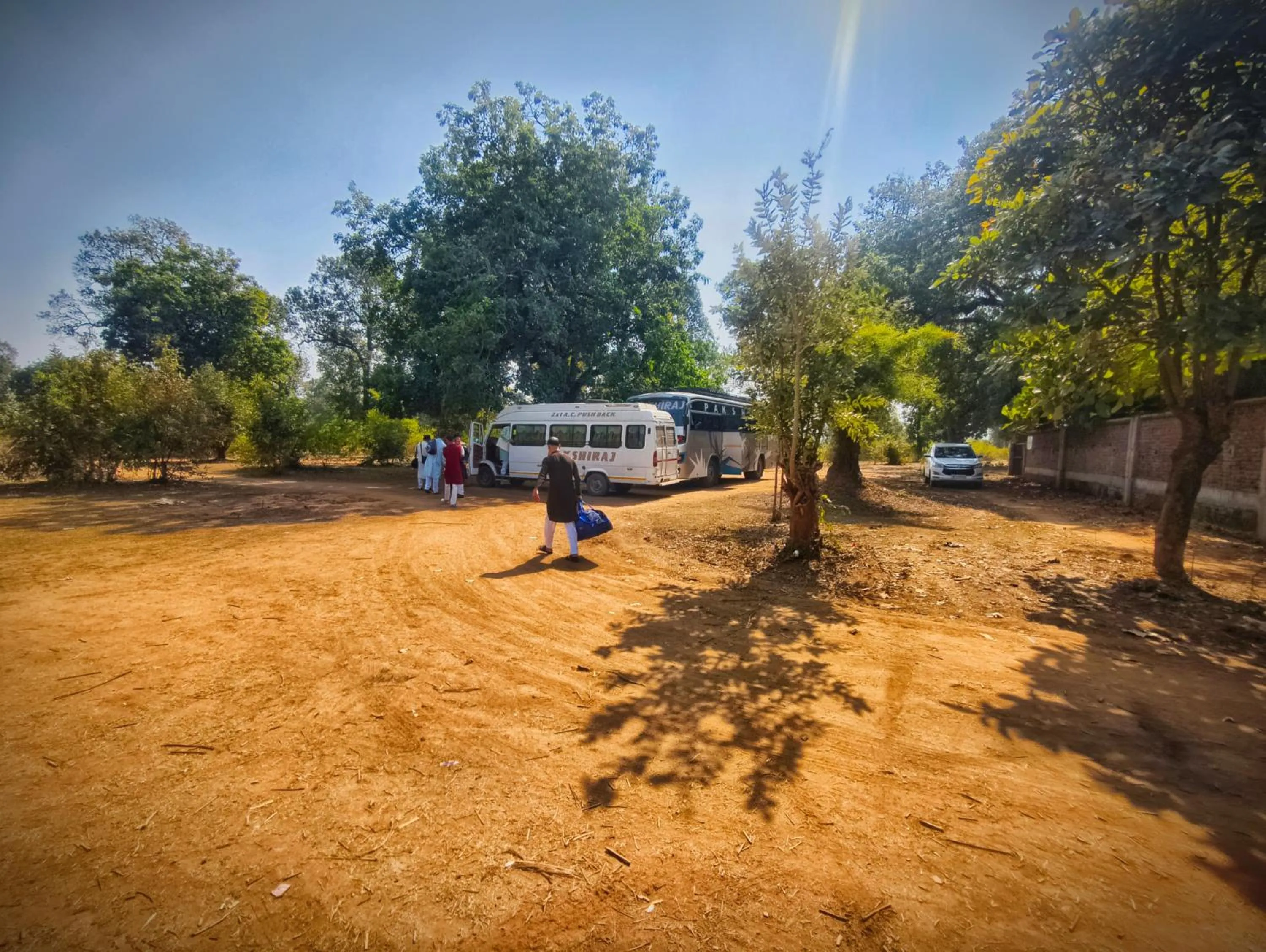 Parking in Bandhavgarh Tiger Resort