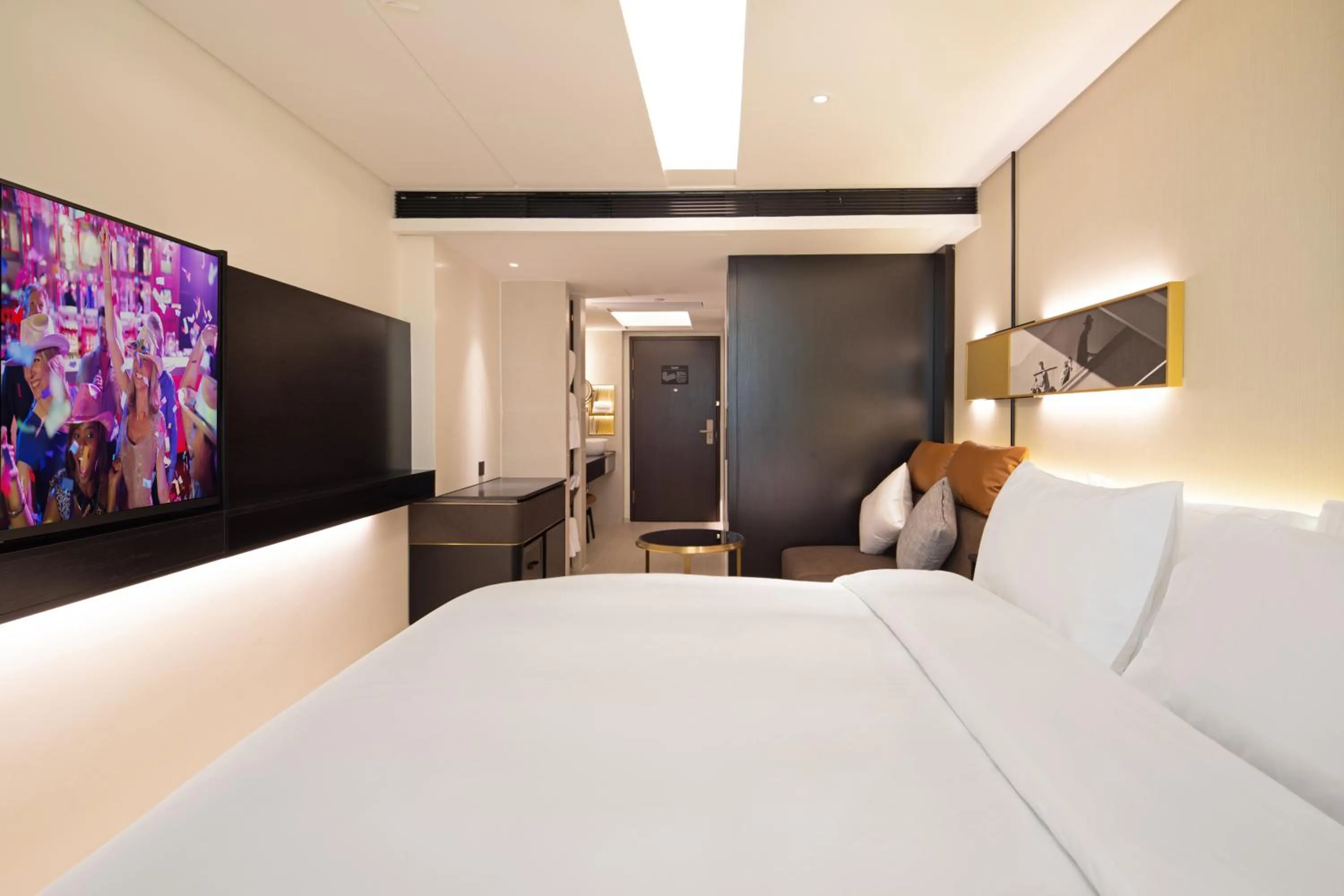 Photo of the whole room, Bed in CITIGO HOUSE Tianhe Guangzhou