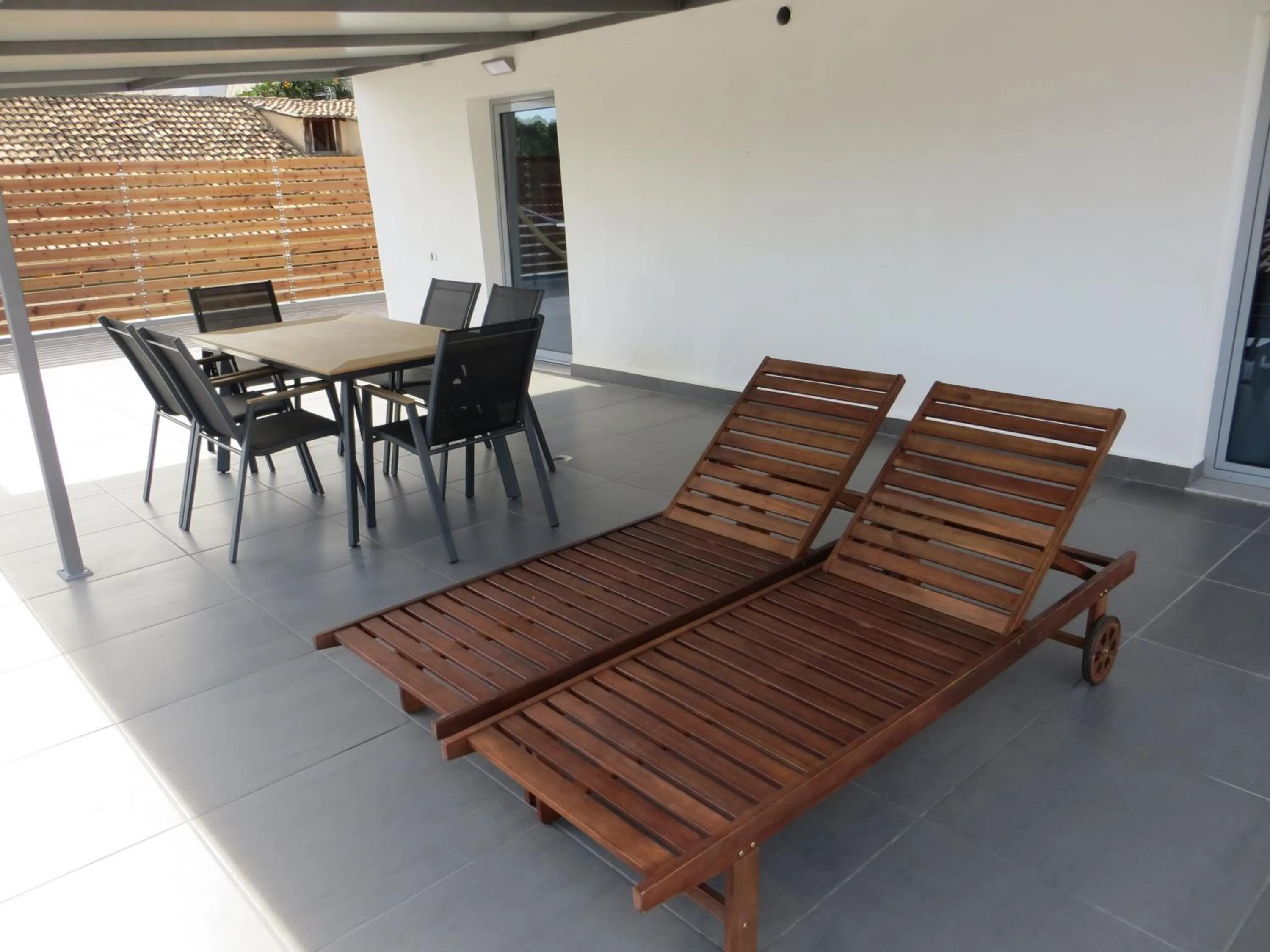 Balcony/Terrace in Leonidaion Guesthouse
