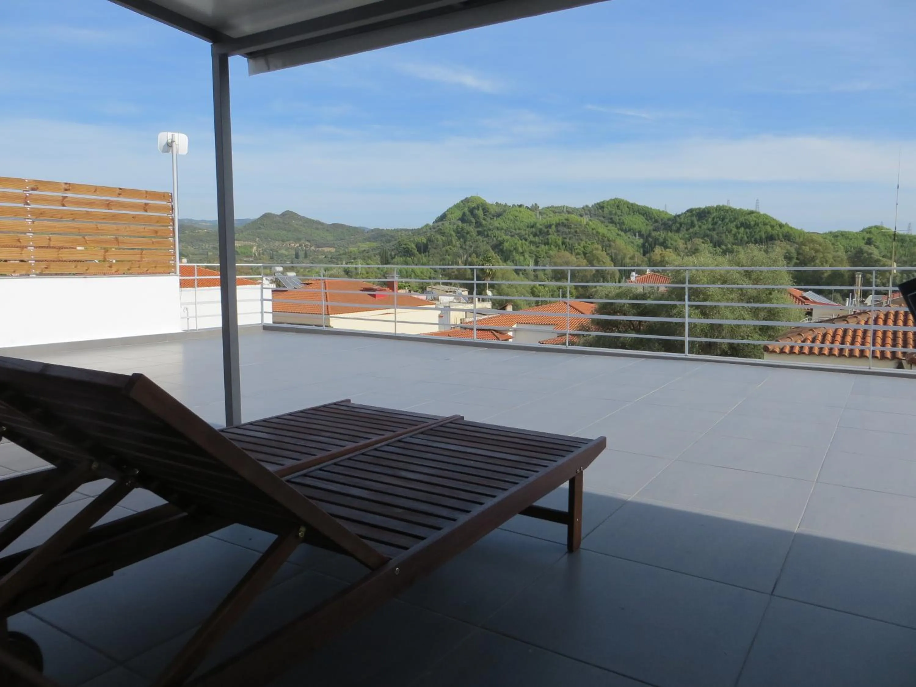 Balcony/Terrace in Leonidaion Guesthouse