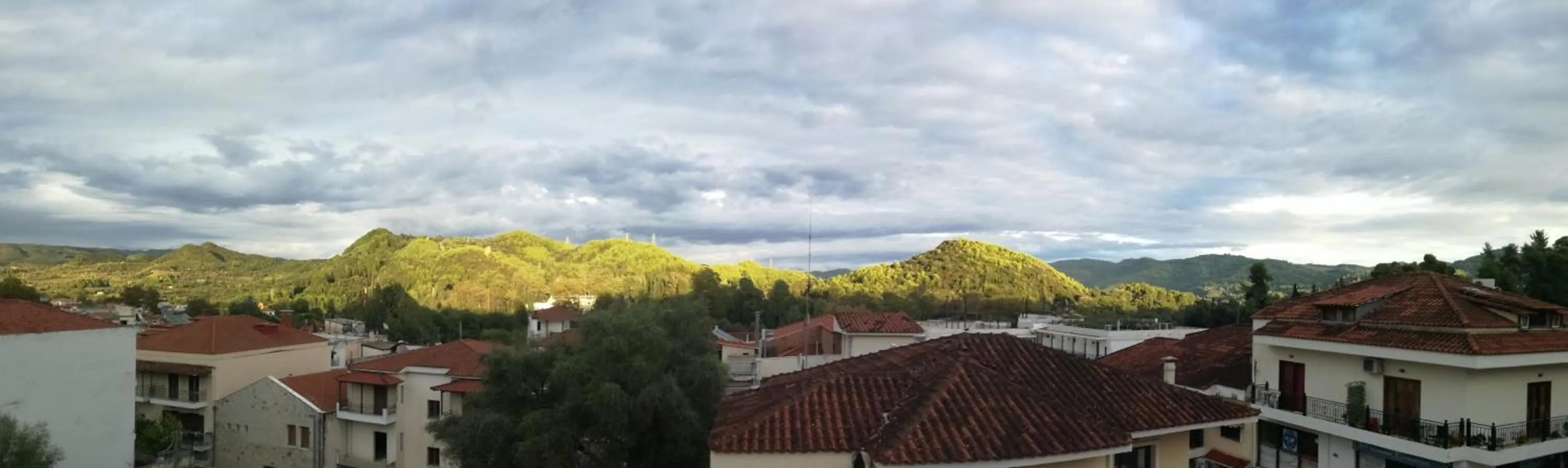 Mountain view in Leonidaion Guesthouse