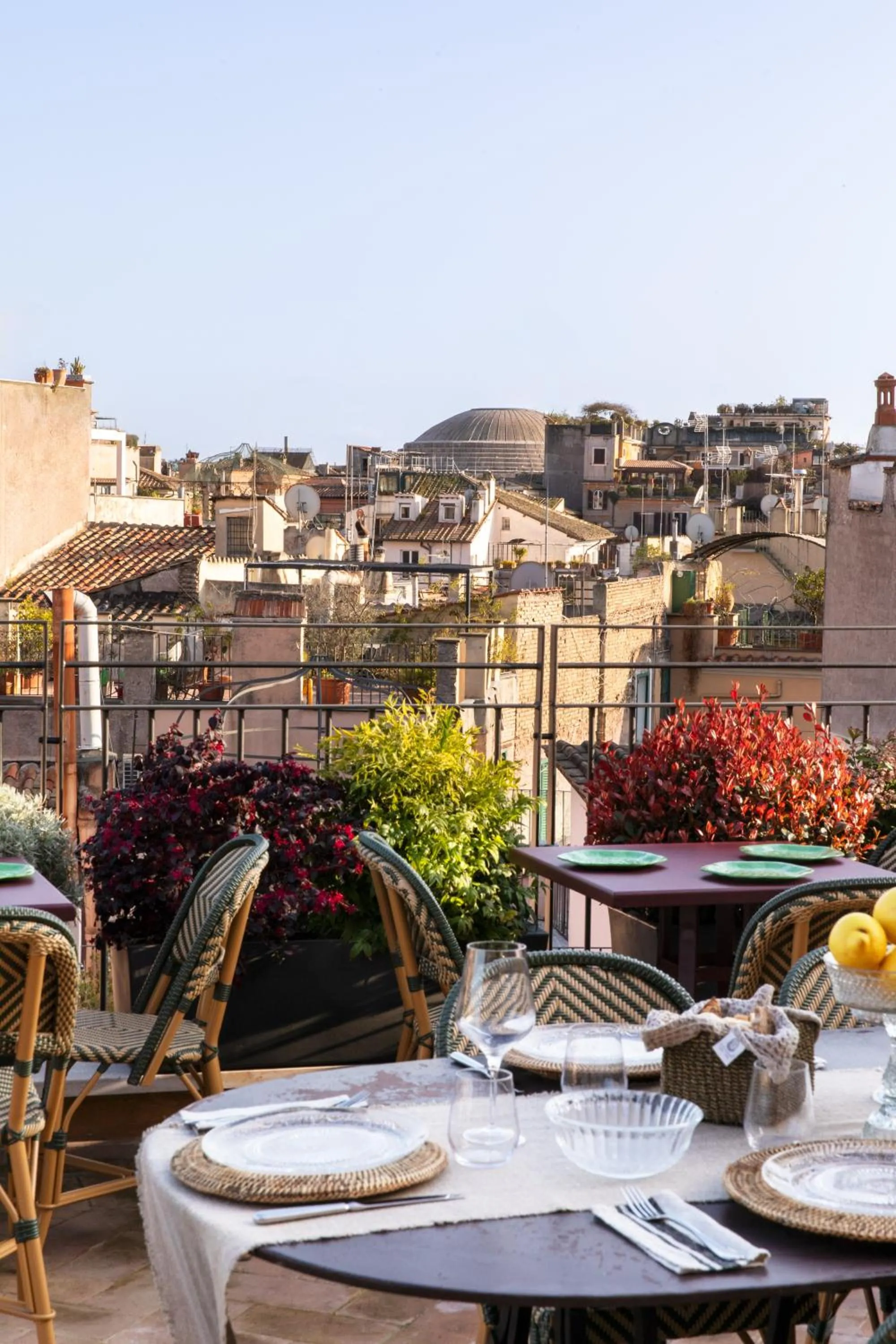 Balcony/Terrace in HOTEL ADRIANO Rooftop