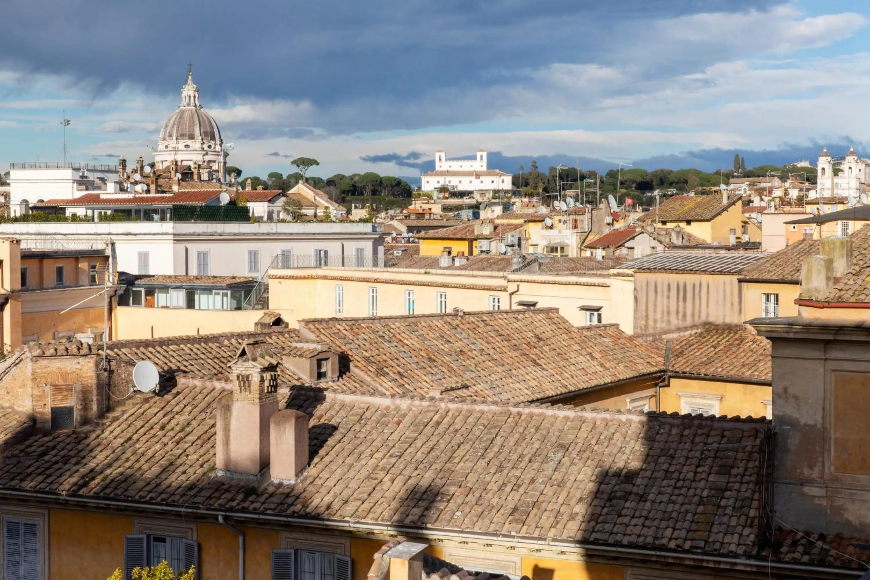 City view in HOTEL ADRIANO Rooftop