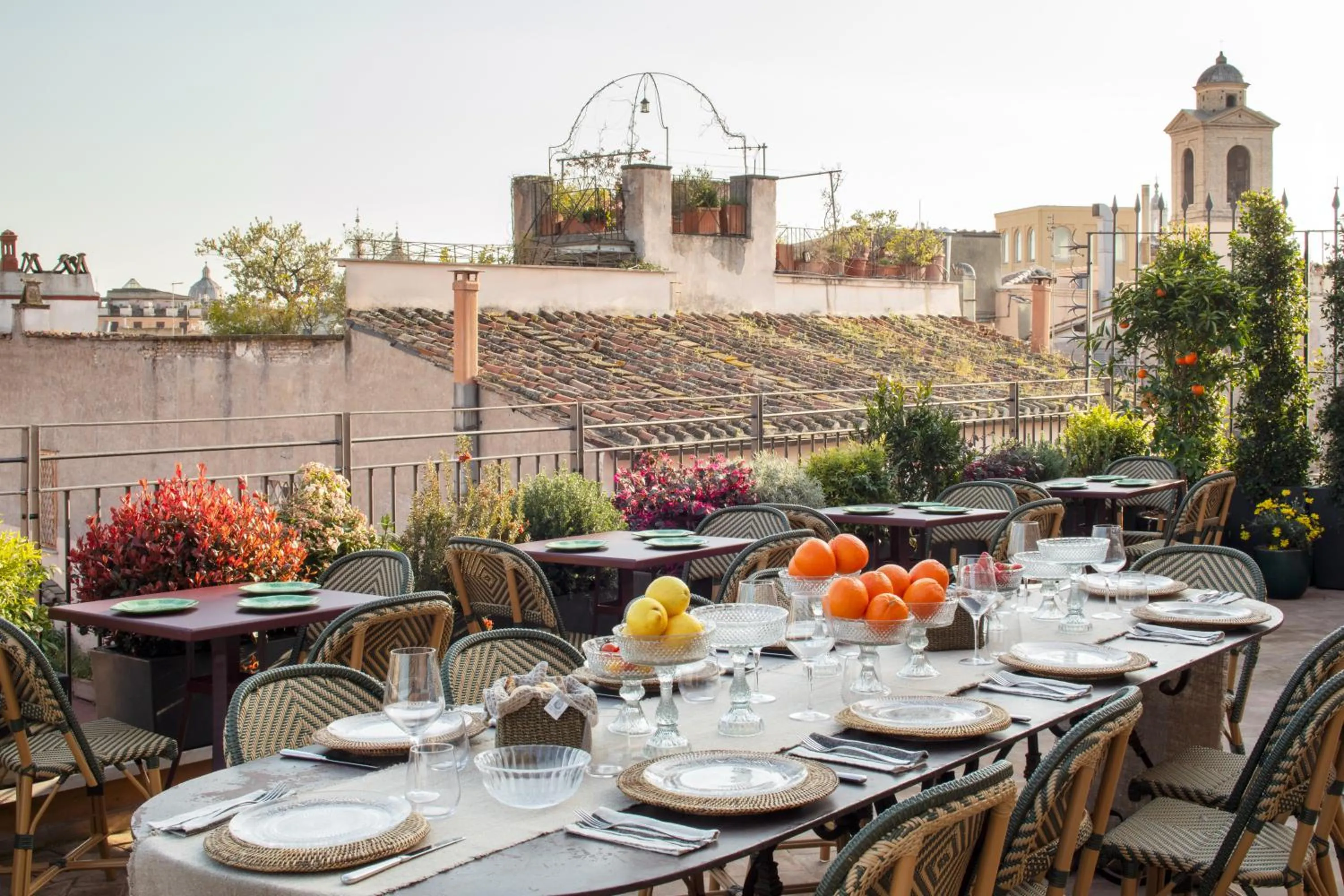 Balcony/Terrace in HOTEL ADRIANO Rooftop