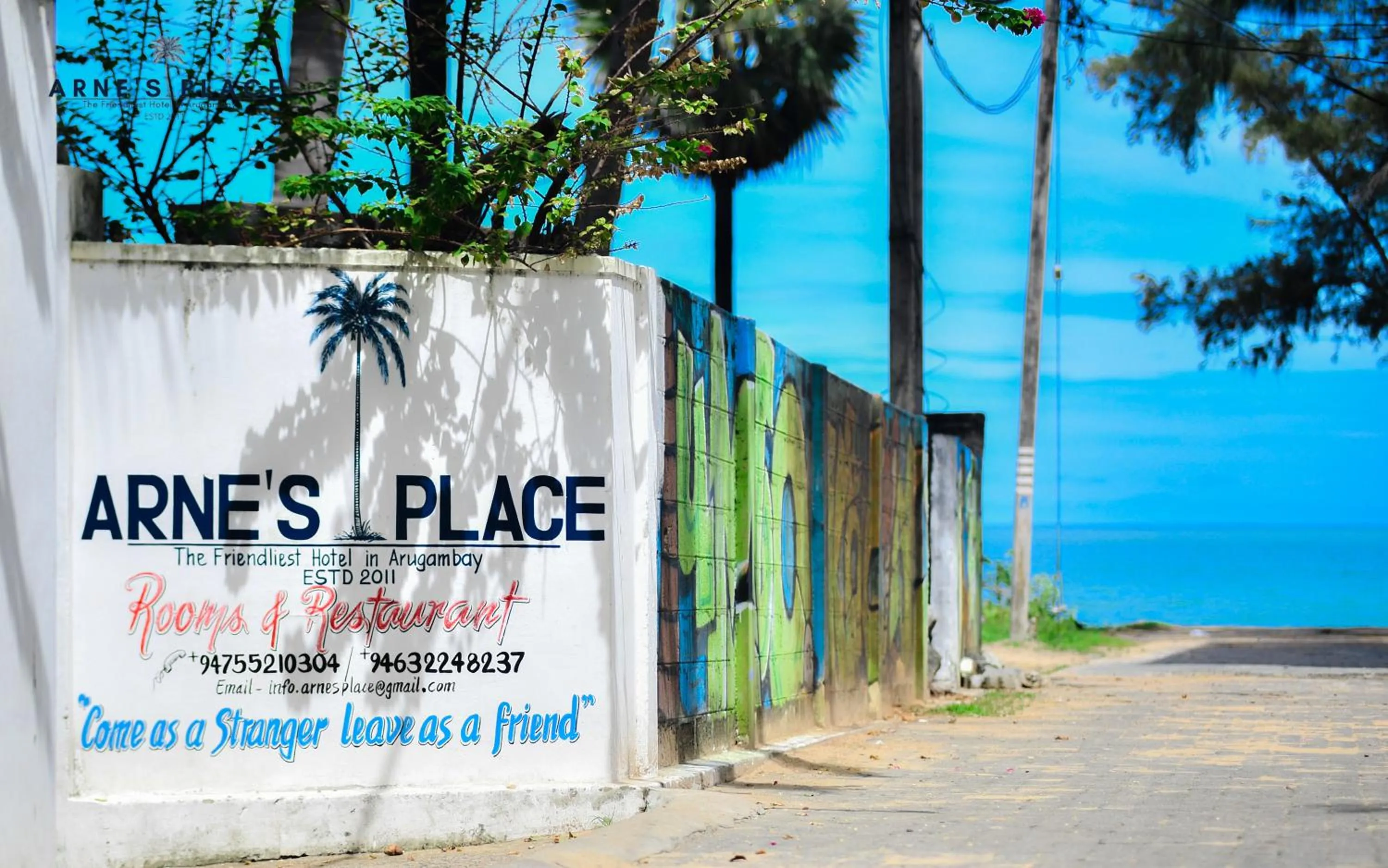 Beach in Arne's Place