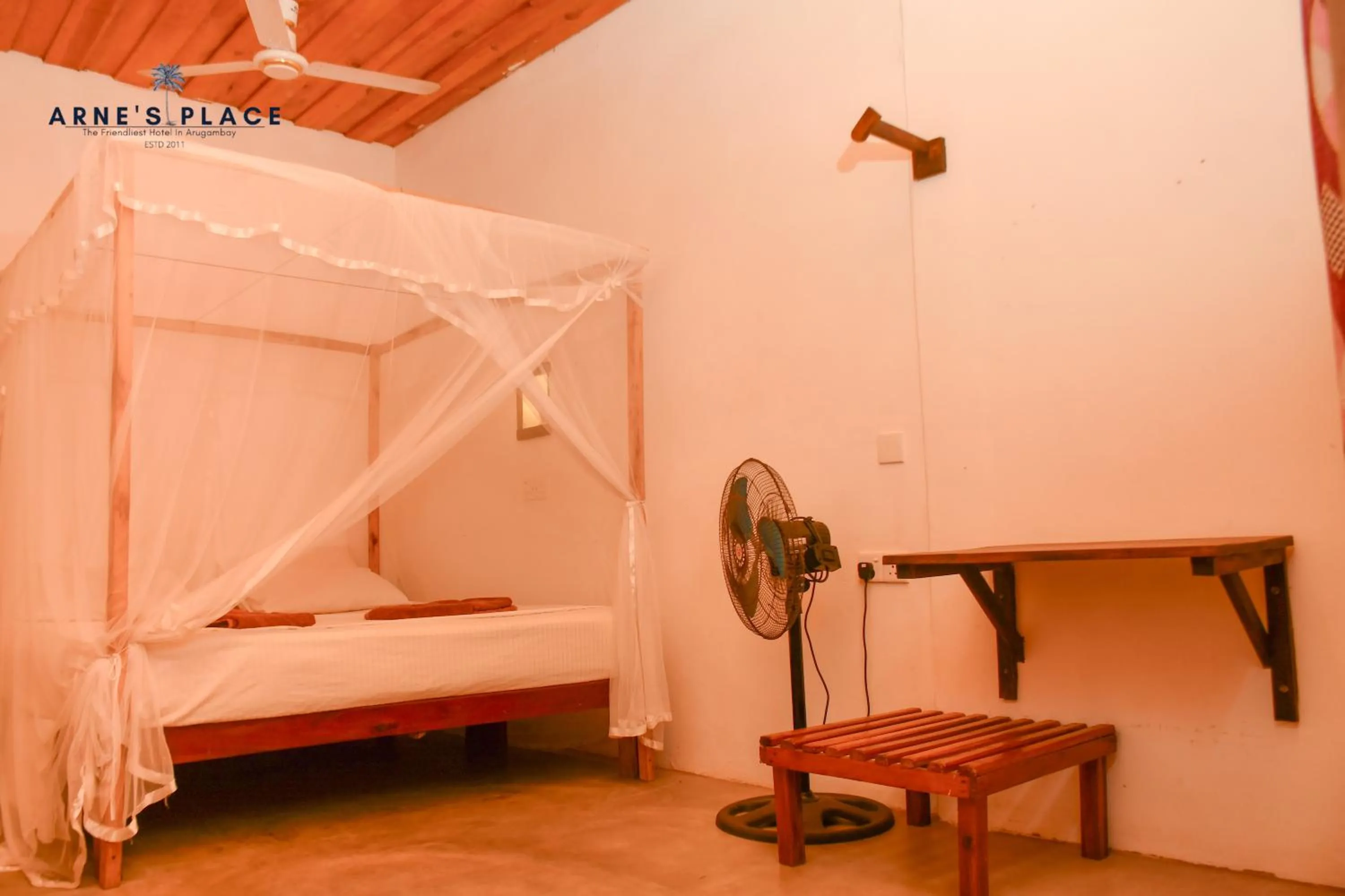 Bedroom, Bed in Arne's Place