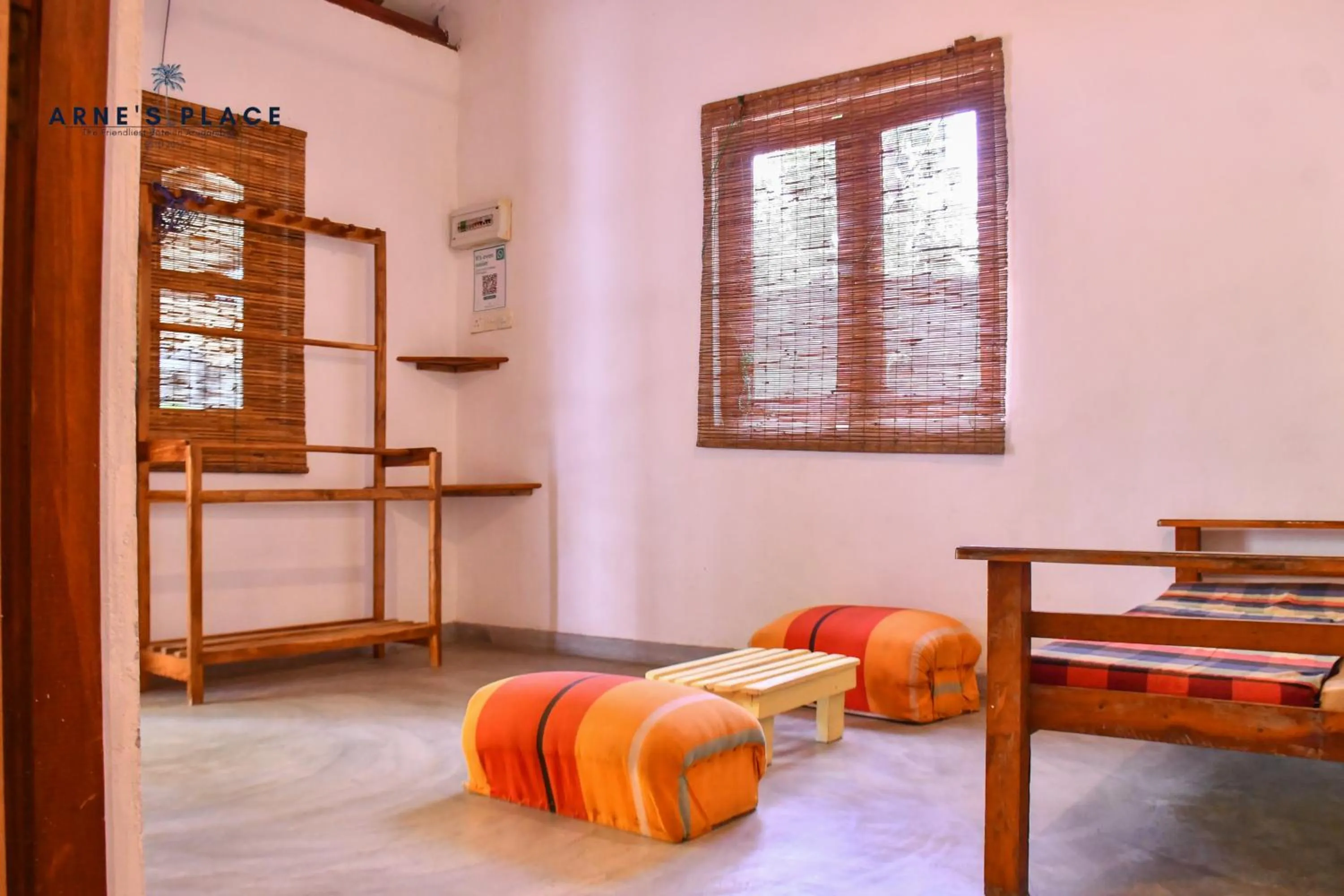 Seating area in Arne's Place