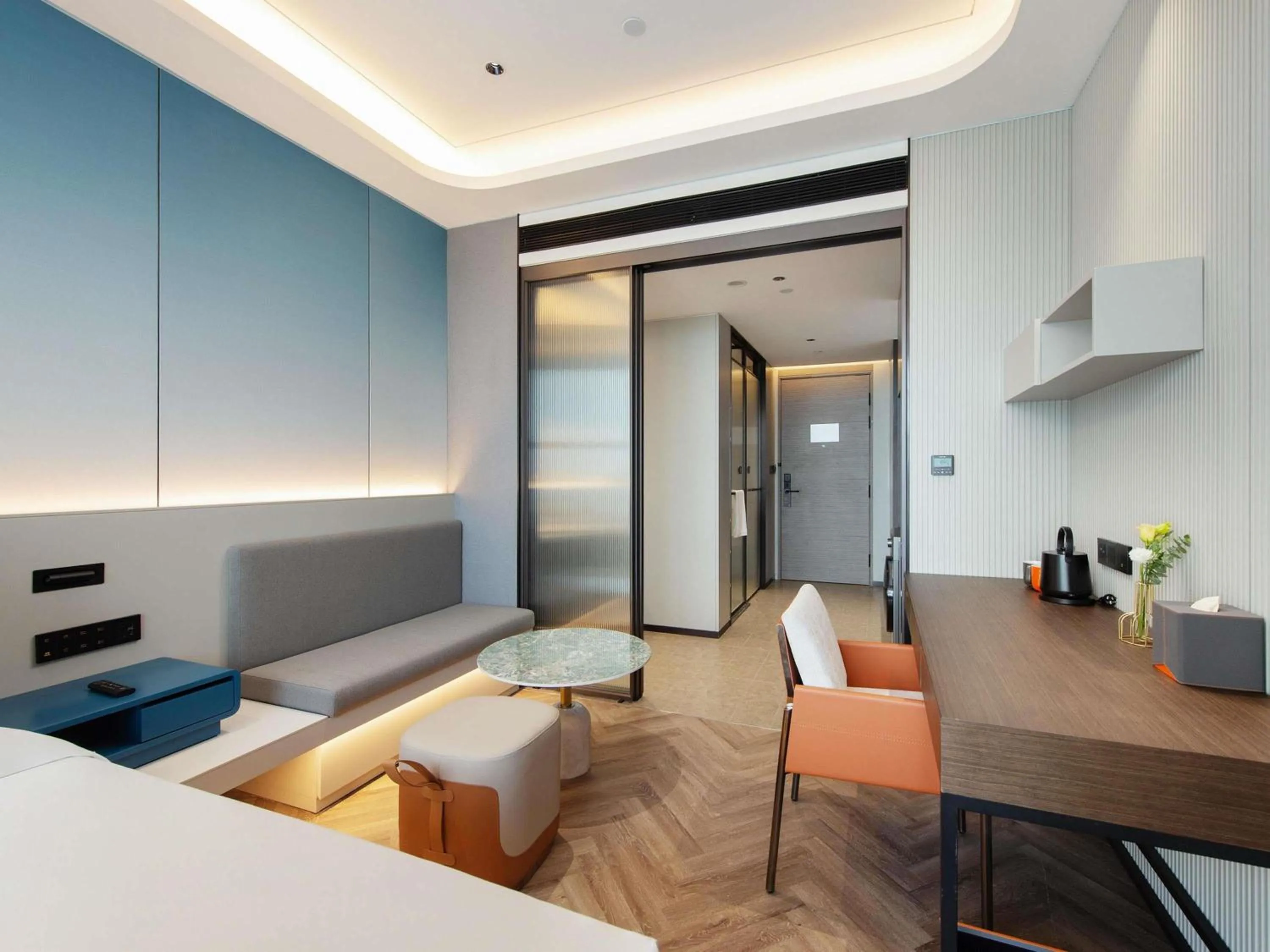 Bedroom, Bed in Novotel Shanghai Lingang