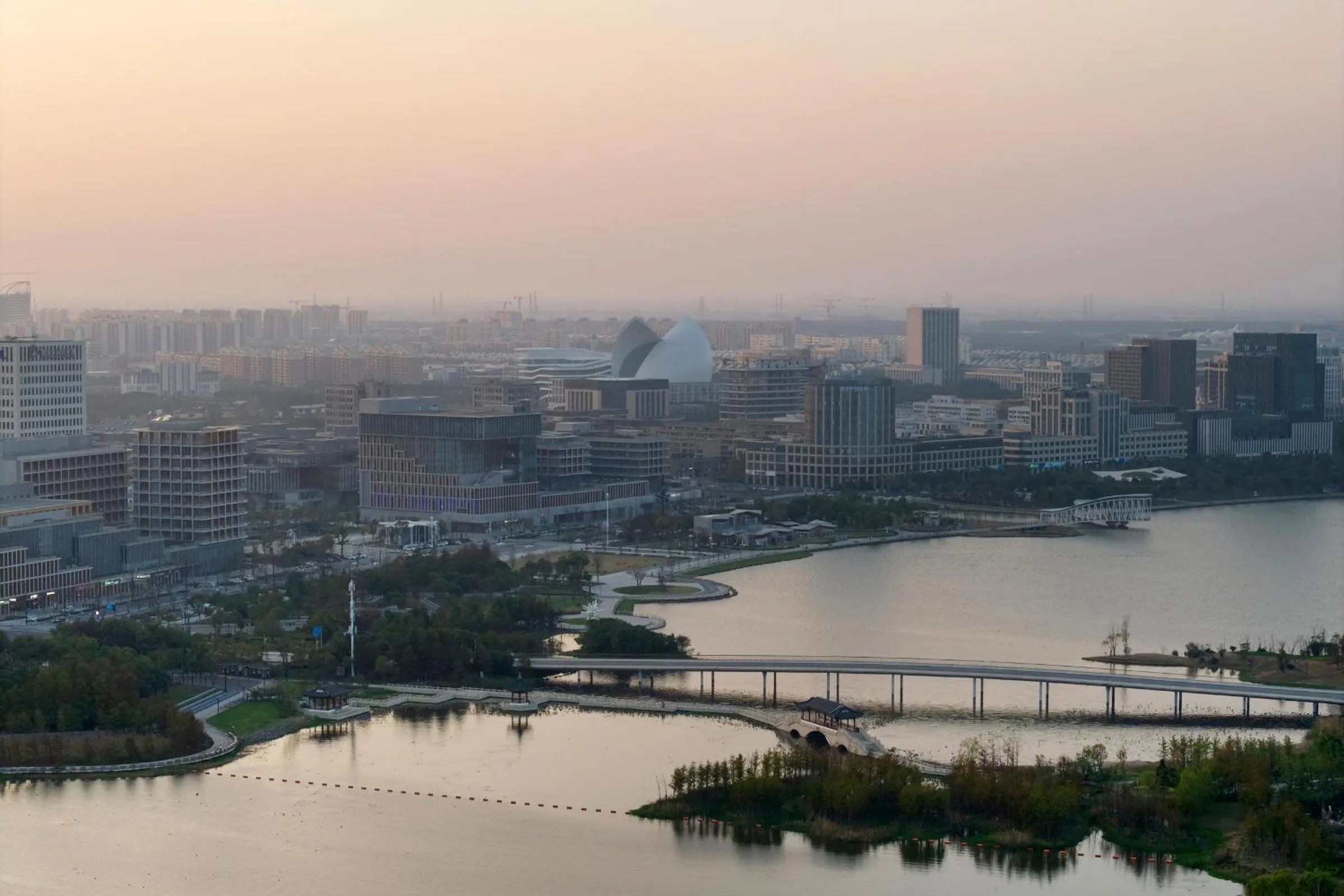 Natural landscape in Novotel Shanghai Lingang