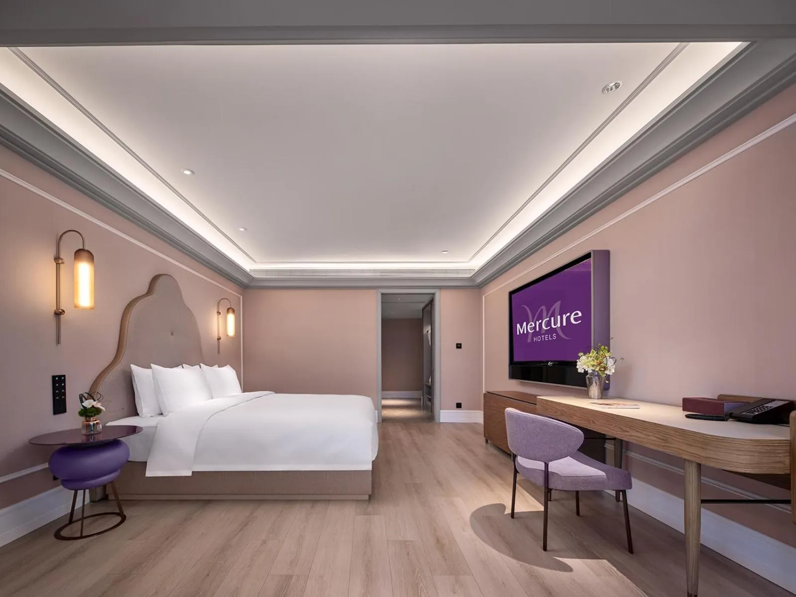 Photo of the whole room, Bed in Mercure Hefei City Hall Square