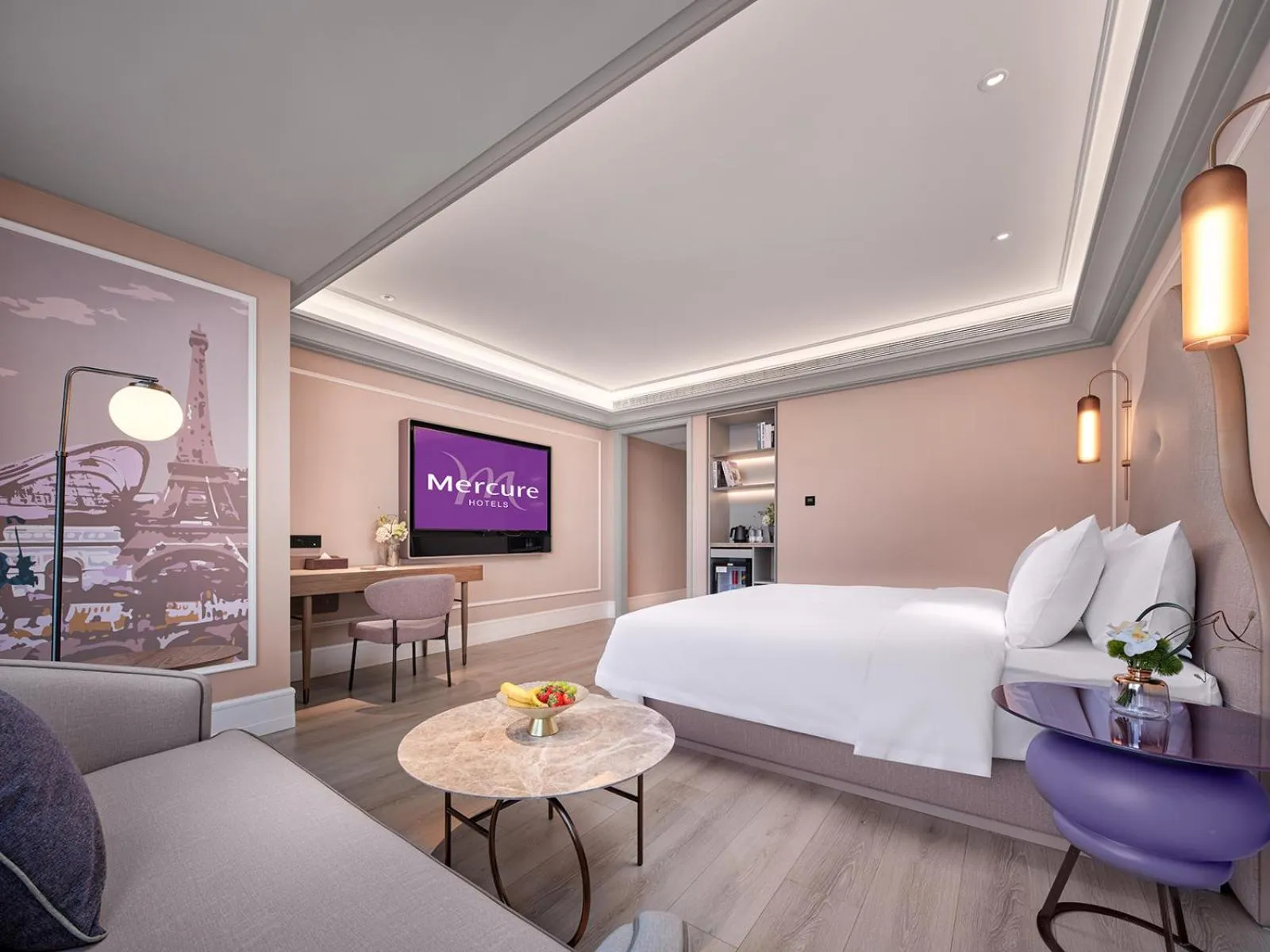 Photo of the whole room, Bed in Mercure Hefei City Hall Square
