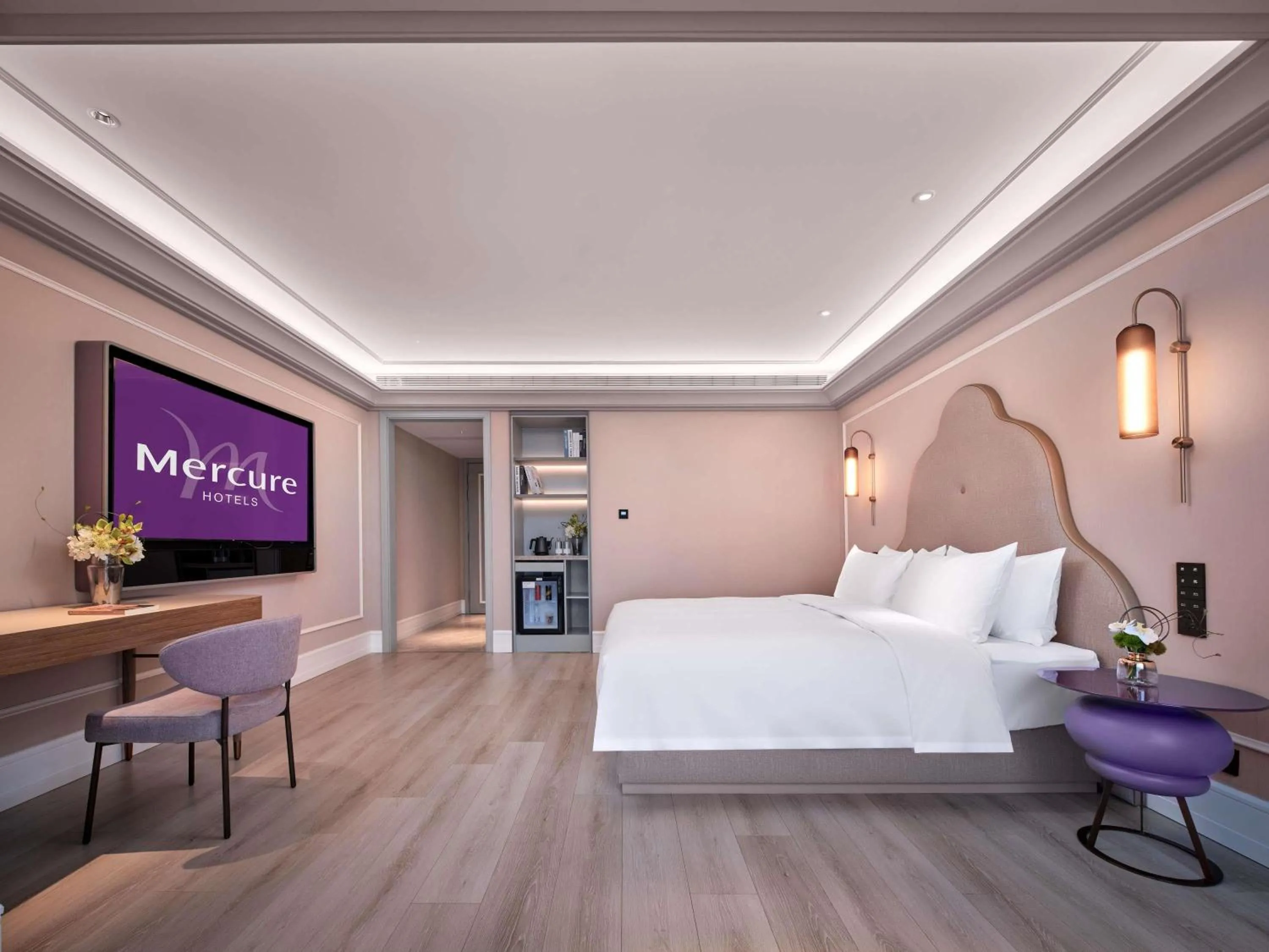 Bedroom, Bed in Mercure Hefei City Hall Square