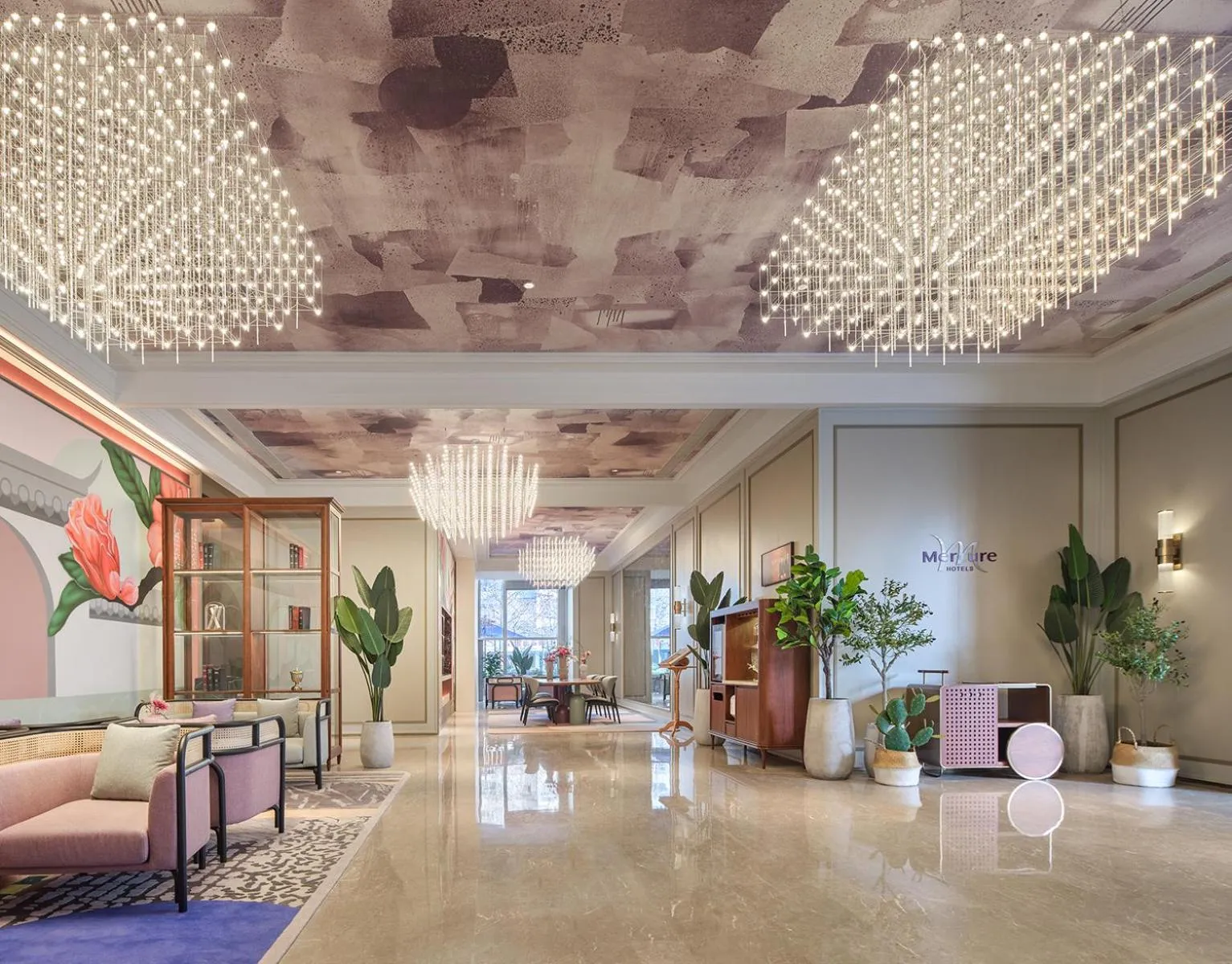 Lobby or reception in Mercure Hefei City Hall Square