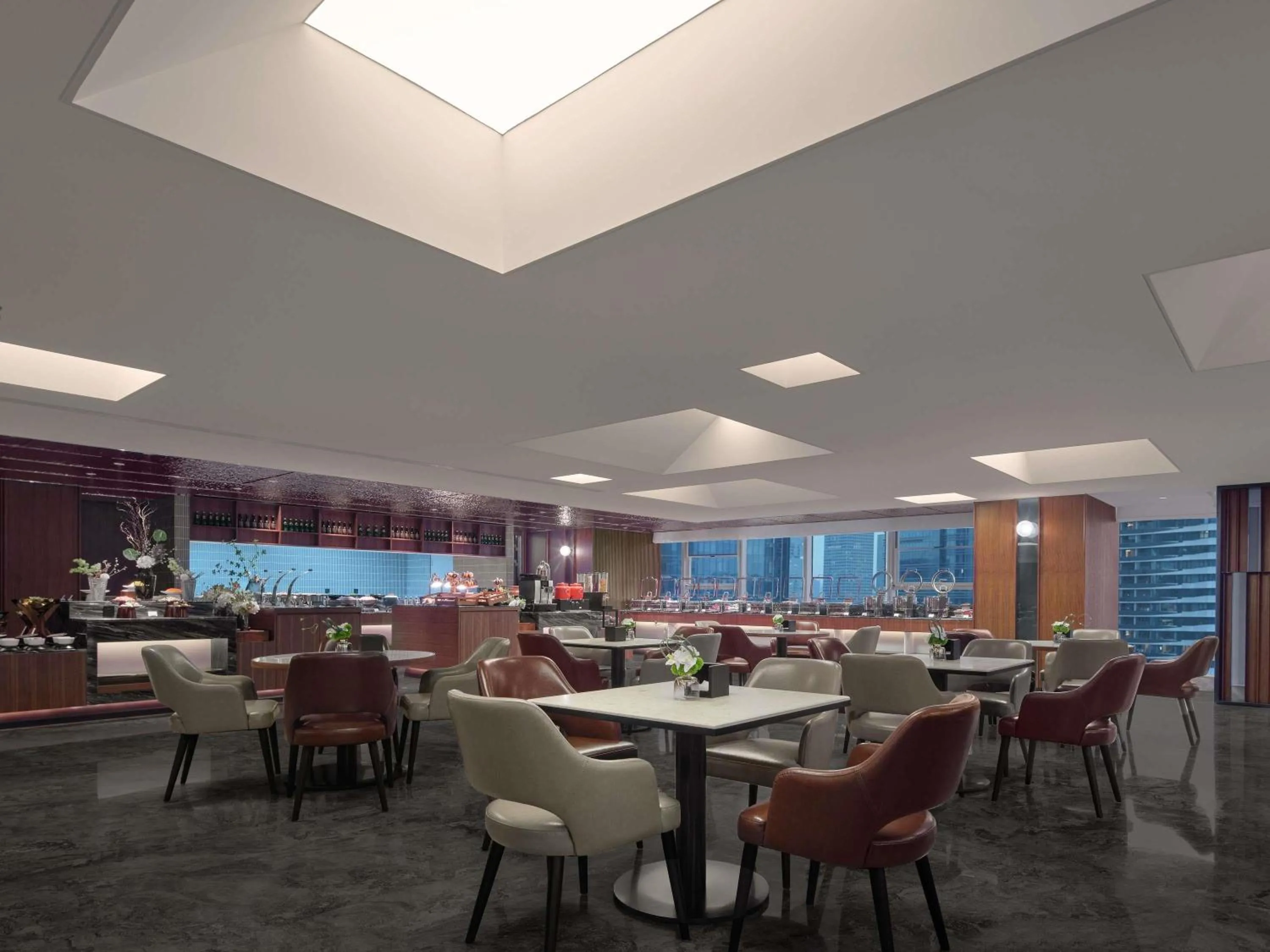 Restaurant/places to eat in Mercure Hefei City Hall Square