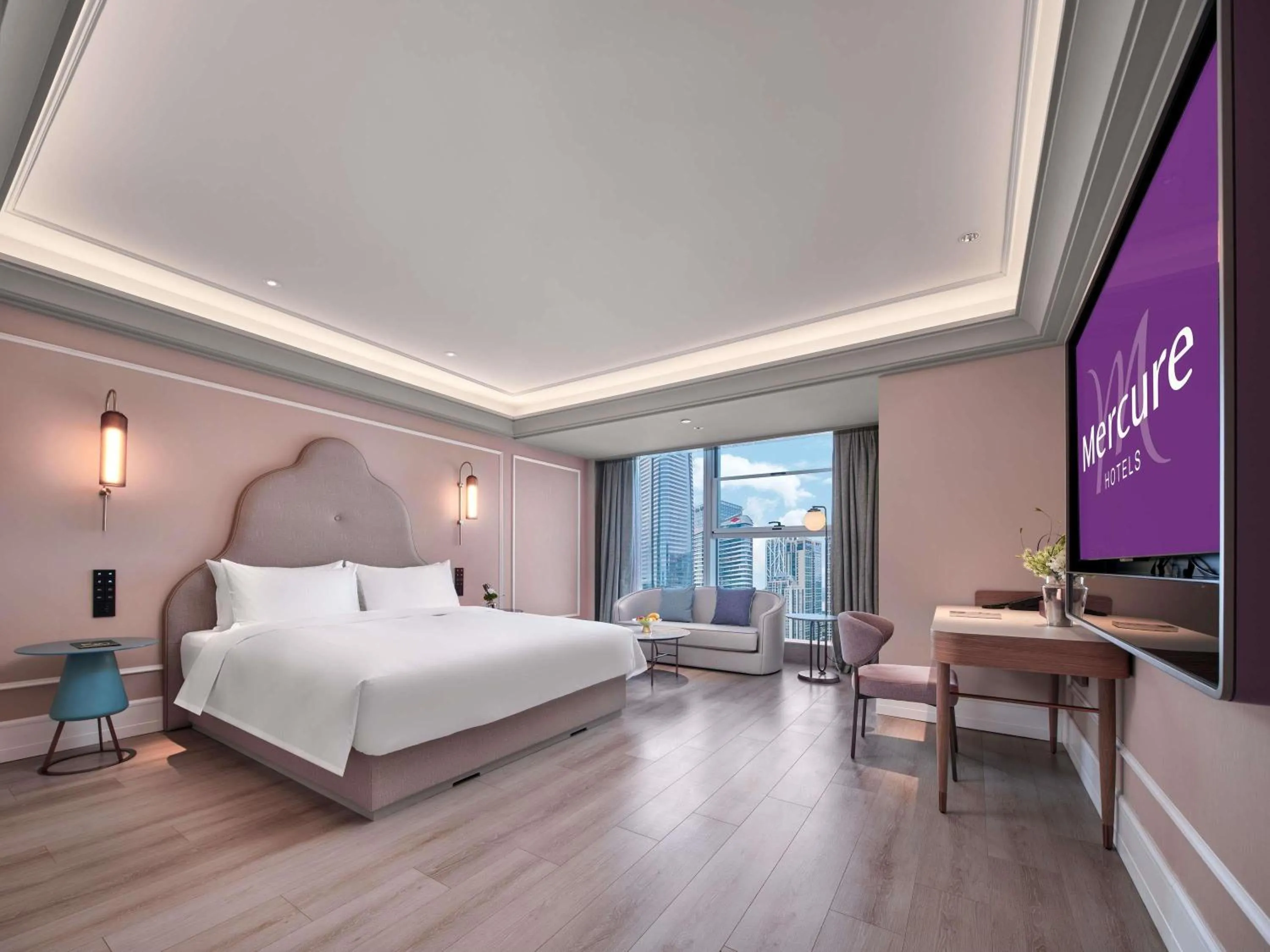 Bedroom, Bed in Mercure Hefei City Hall Square