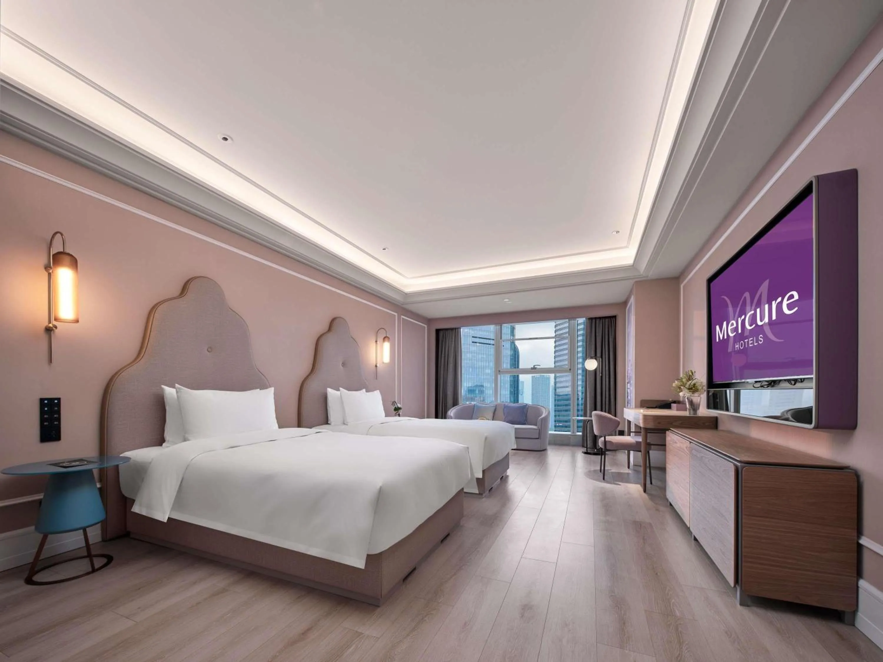 Bedroom, Bed in Mercure Hefei City Hall Square
