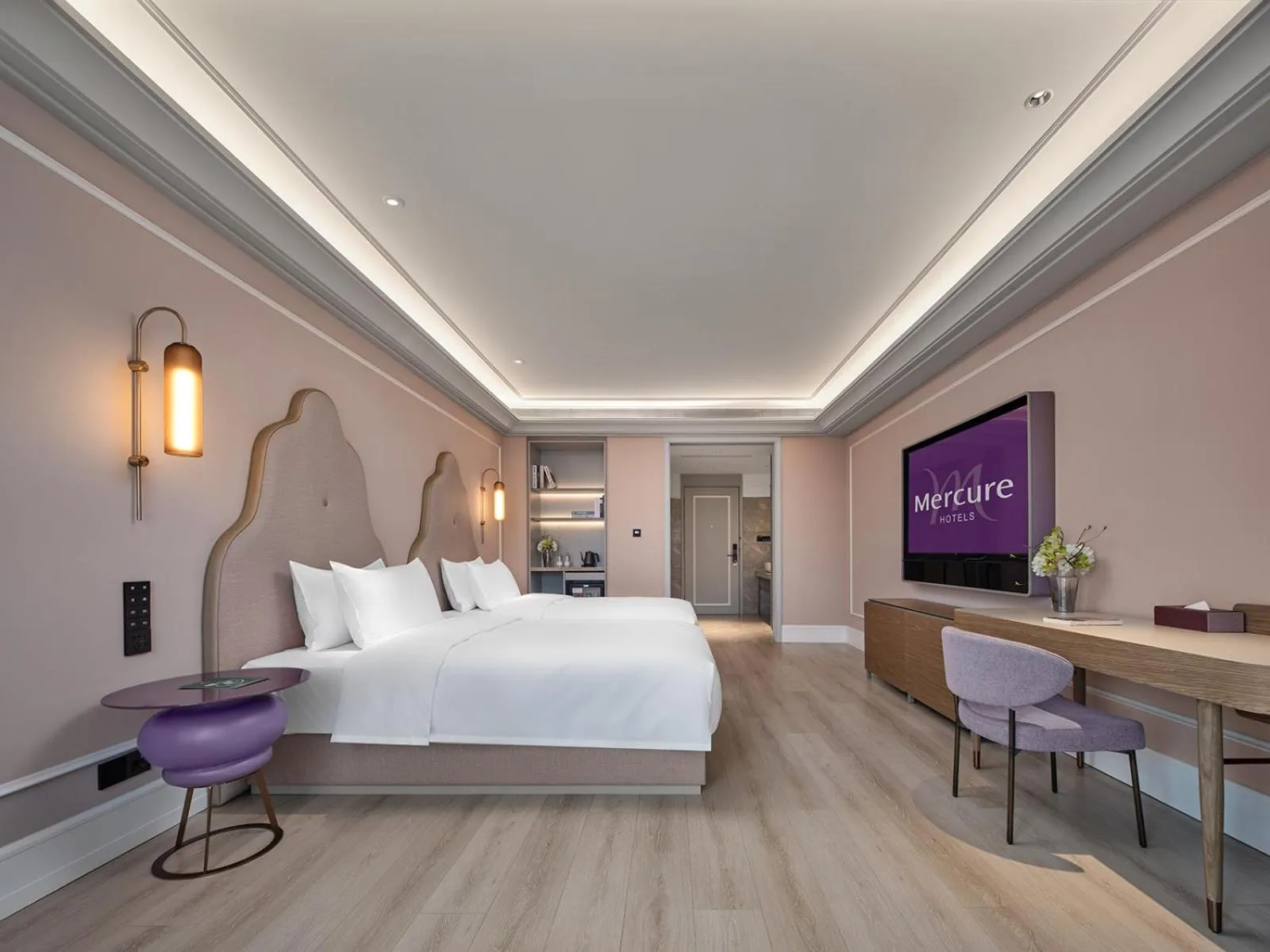 Photo of the whole room, Bed in Mercure Hefei City Hall Square