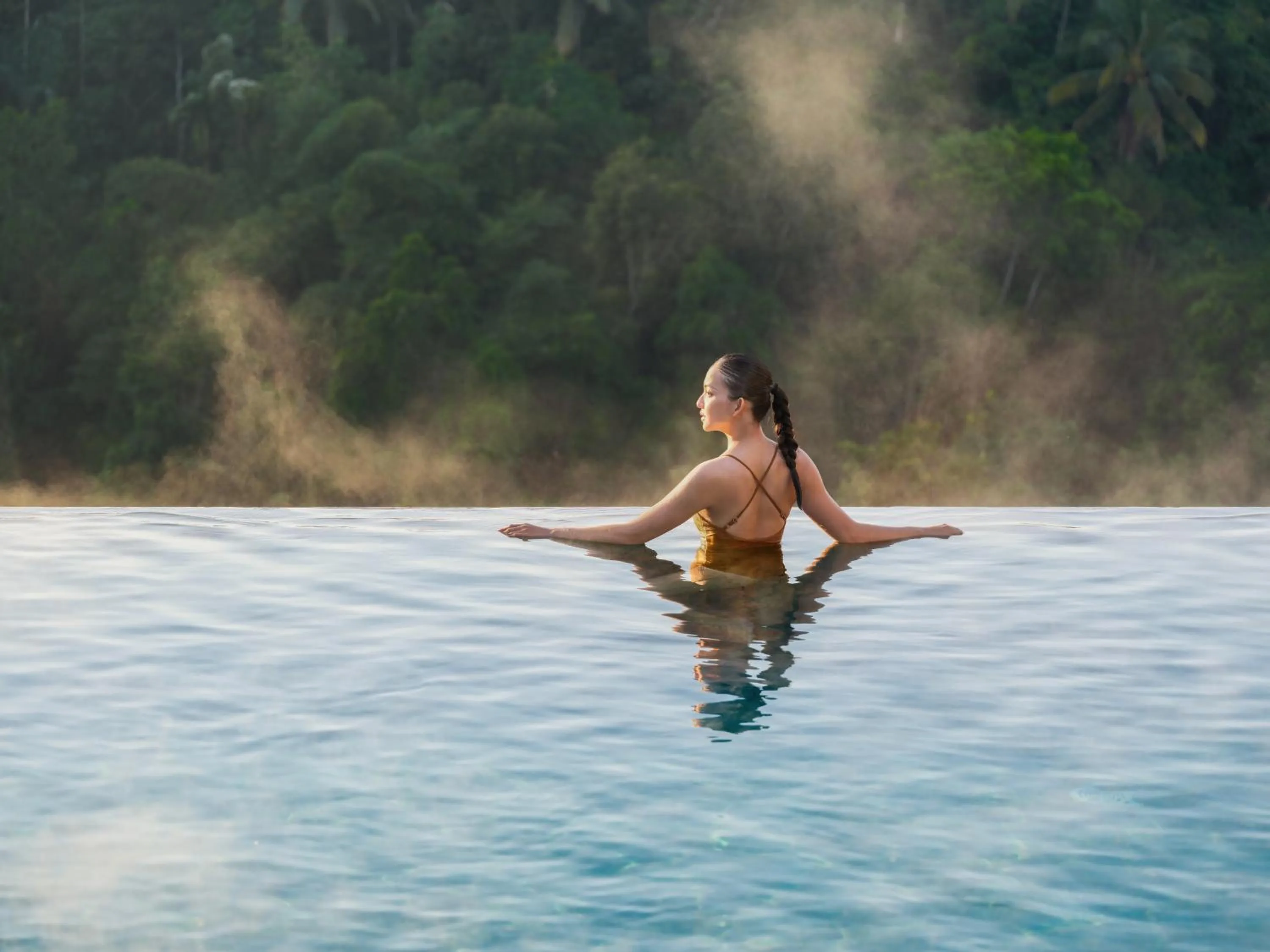 Pool view in Novotel Bali Ubud Resort