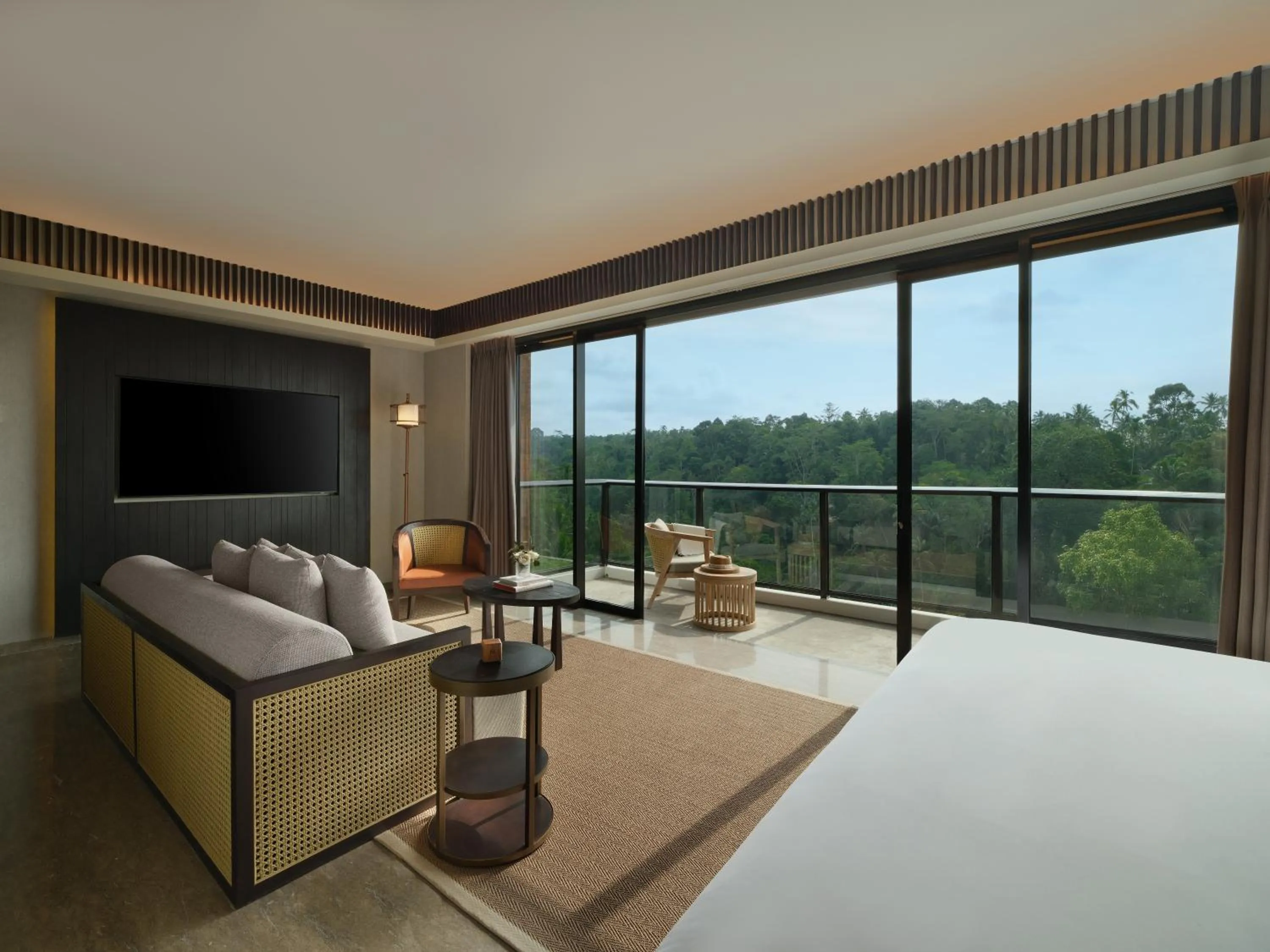 Bed in Novotel Bali Ubud Resort