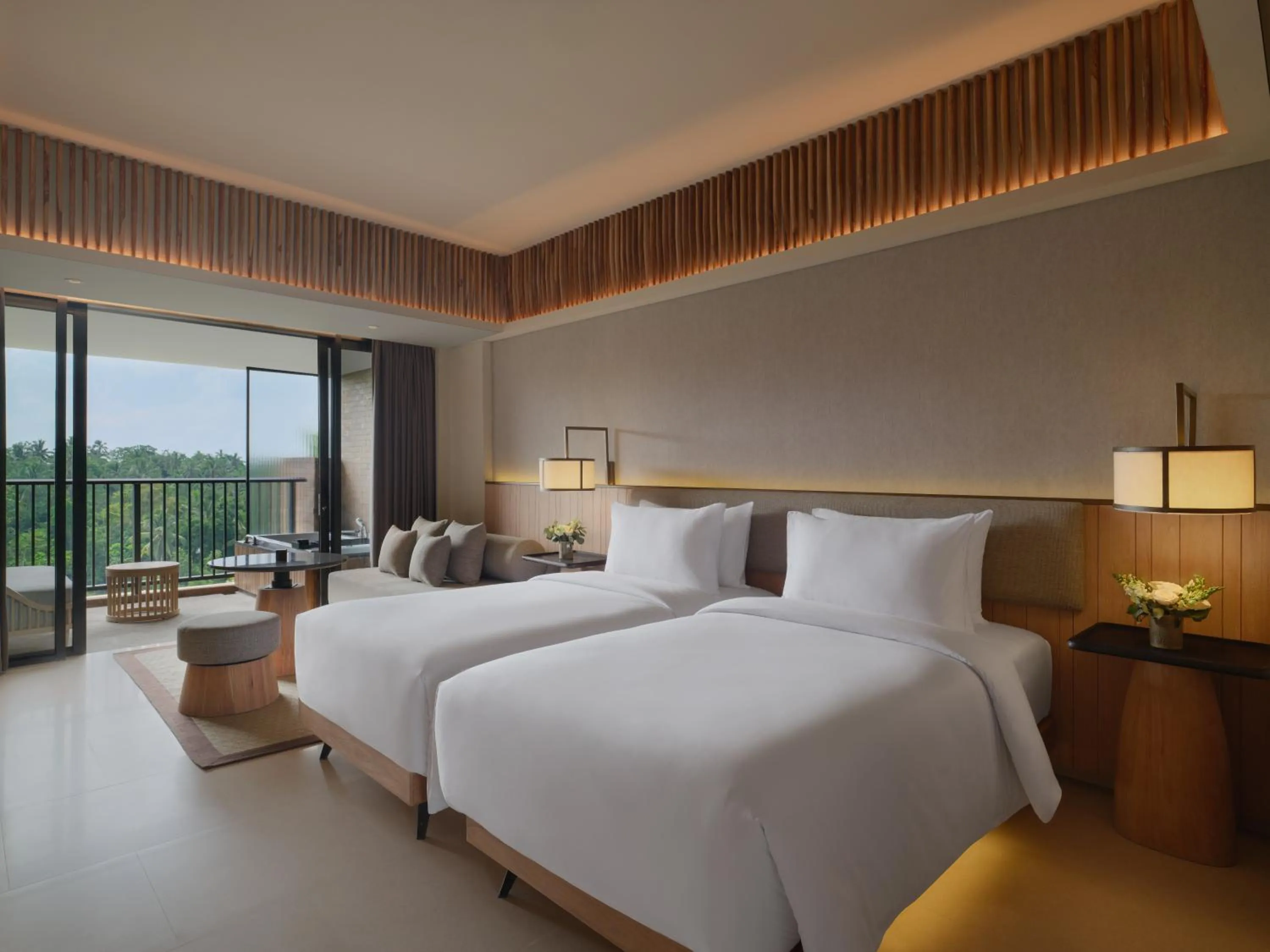 Bed in Novotel Bali Ubud Resort