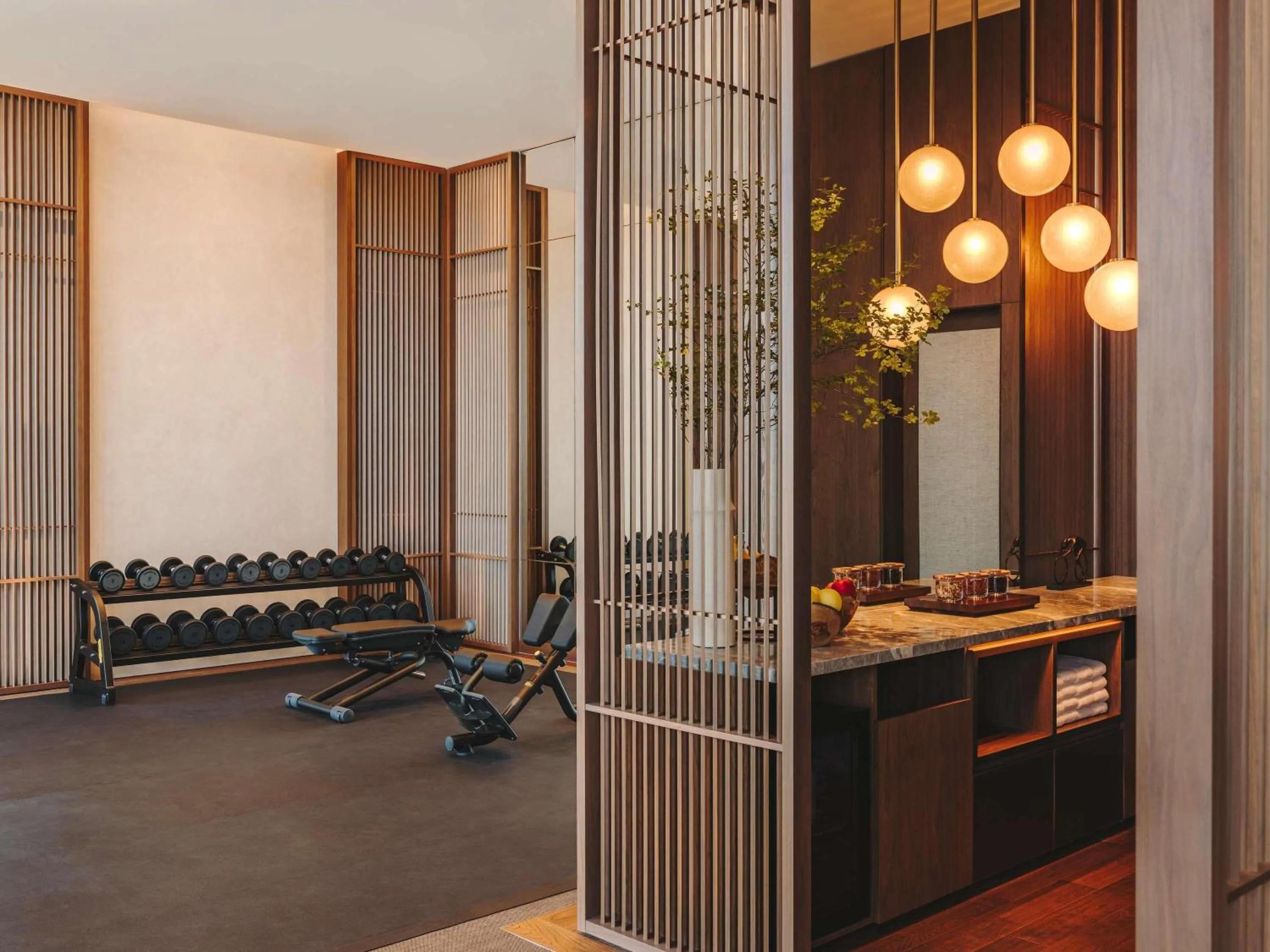 Fitness centre/facilities in Fairmont Tokyo