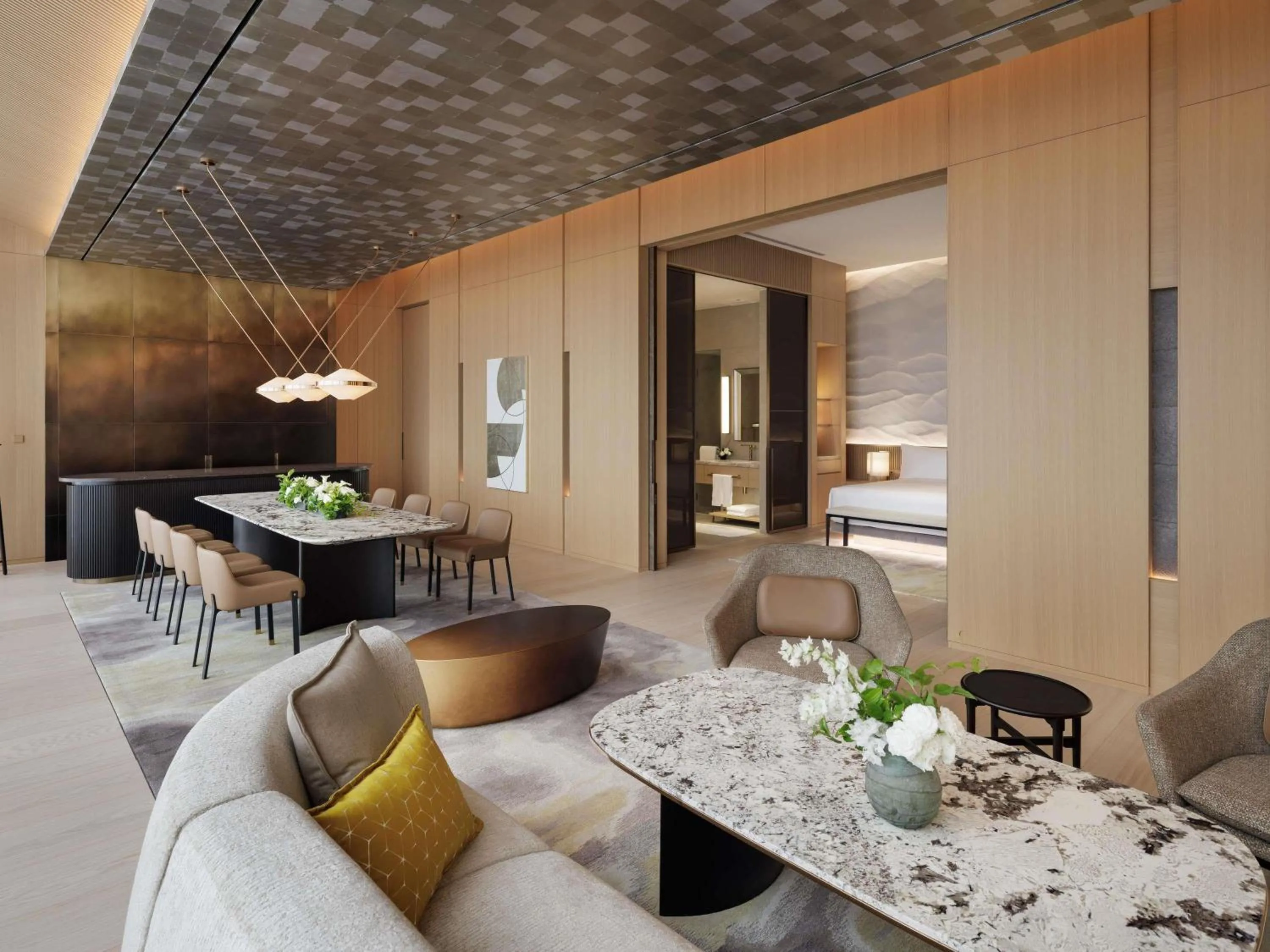 Bedroom in Fairmont Tokyo