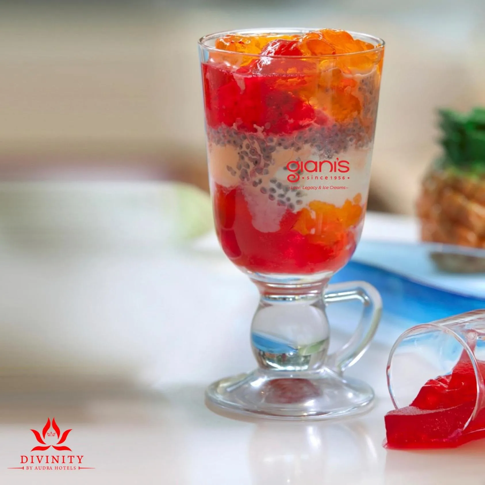 Food close-up in Divinity by Audra Hotels