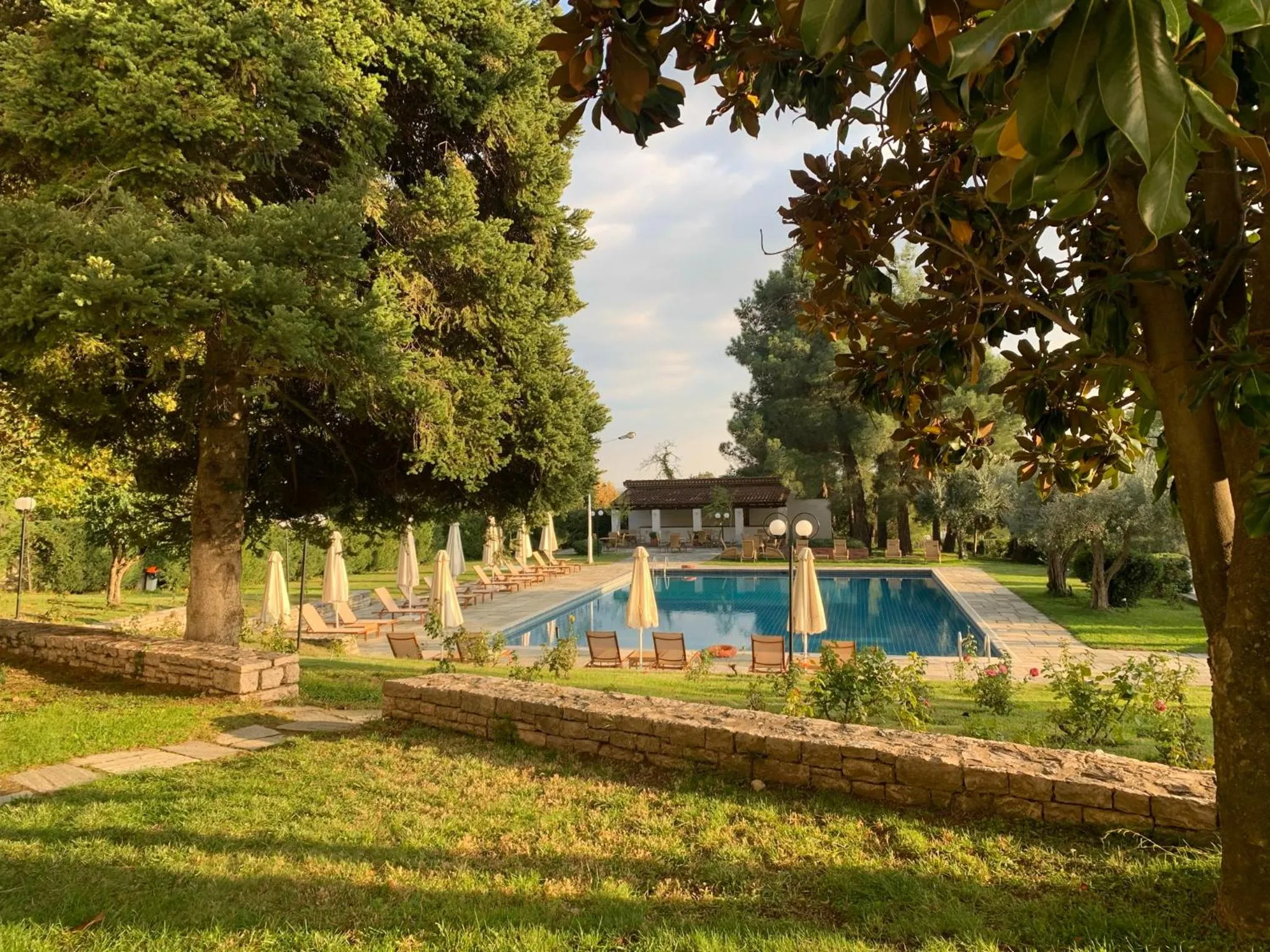 Swimming pool in Divani Meteora Hotel