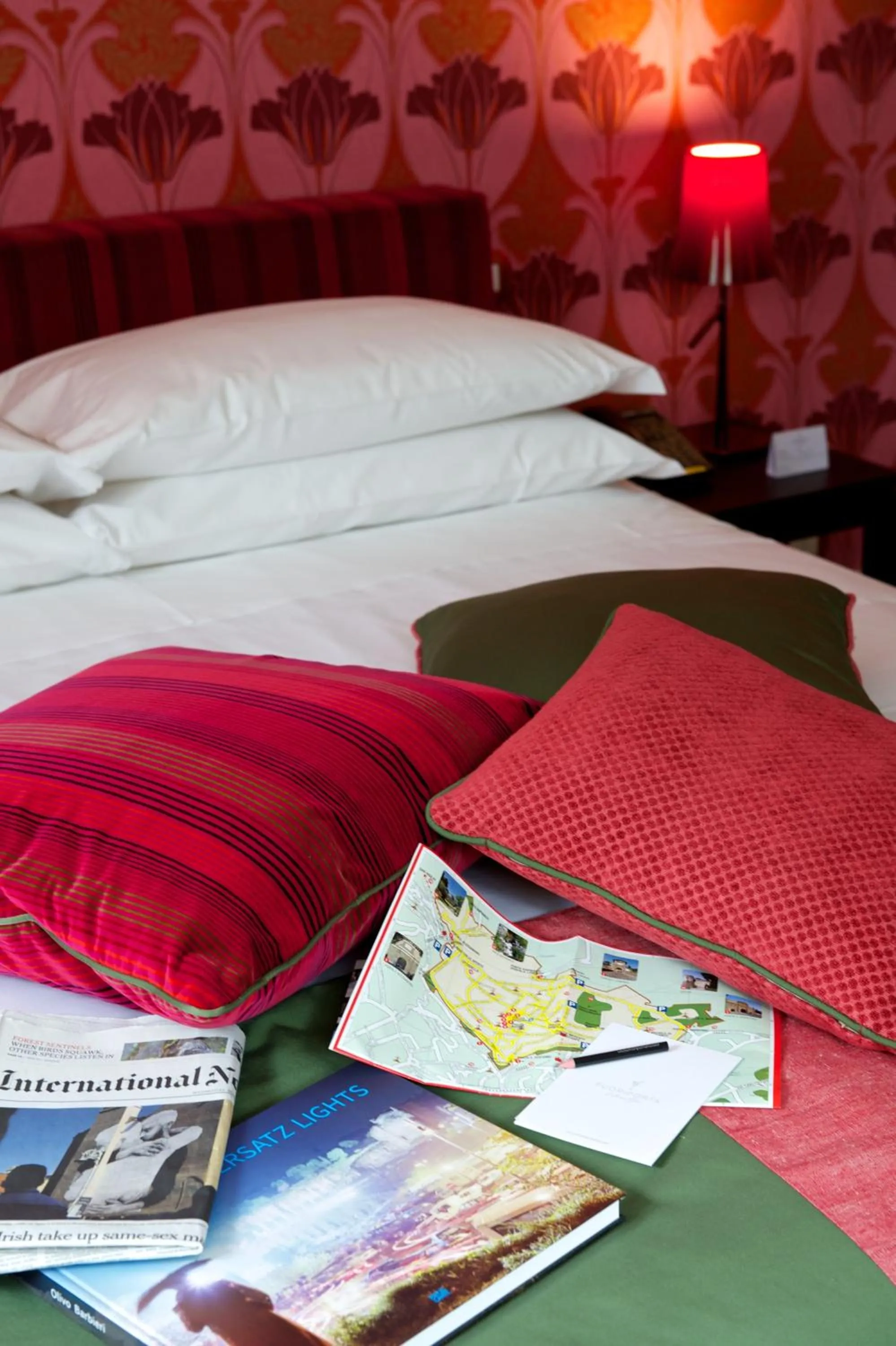 Decorative detail, Bed in Fuori Porta House