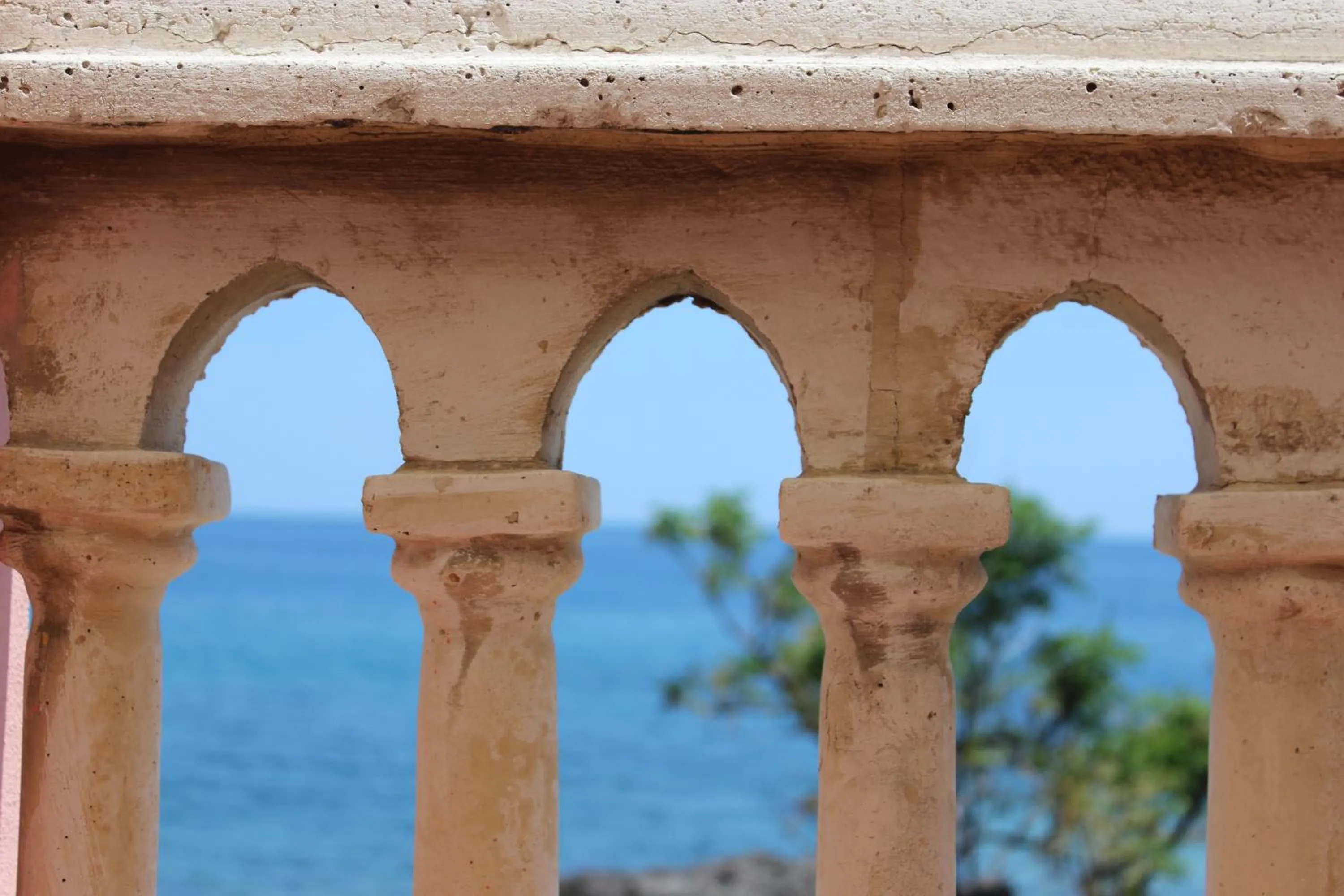 Decorative detail in B&B Villa Raineri