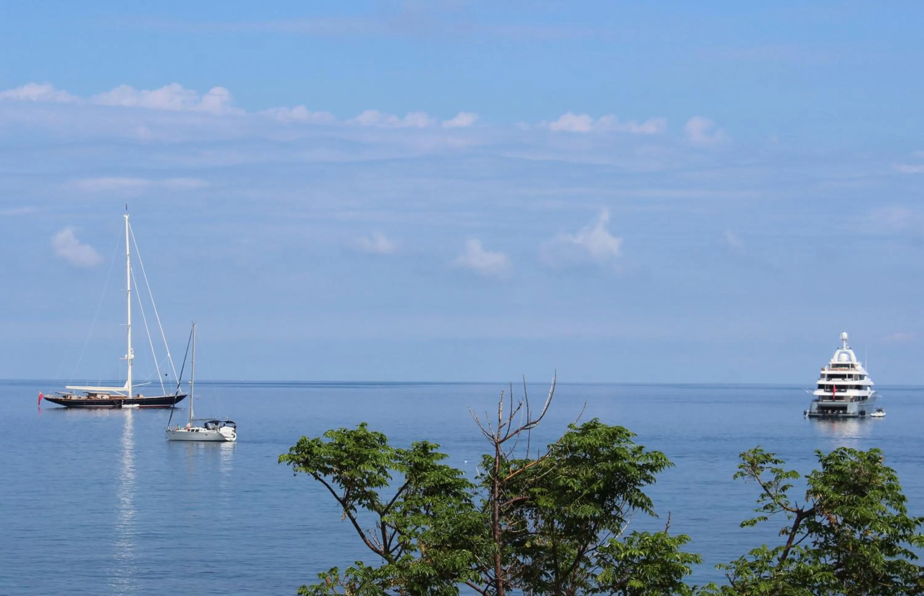 Sea view in B&B Villa Raineri