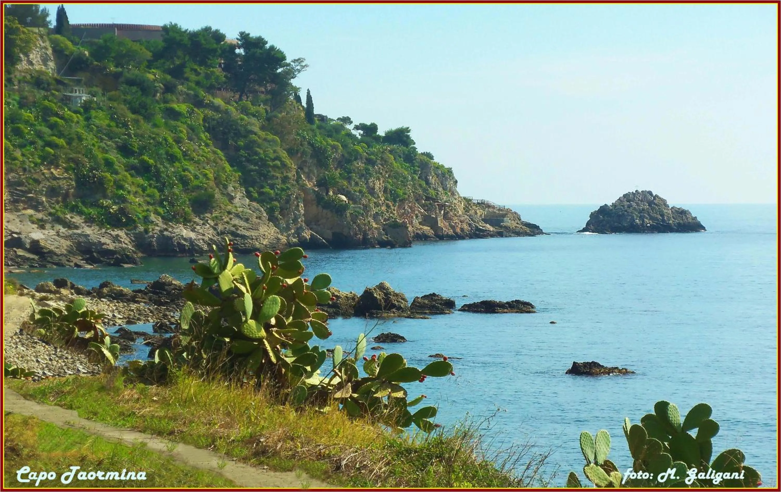Natural landscape in B&B Villa Raineri