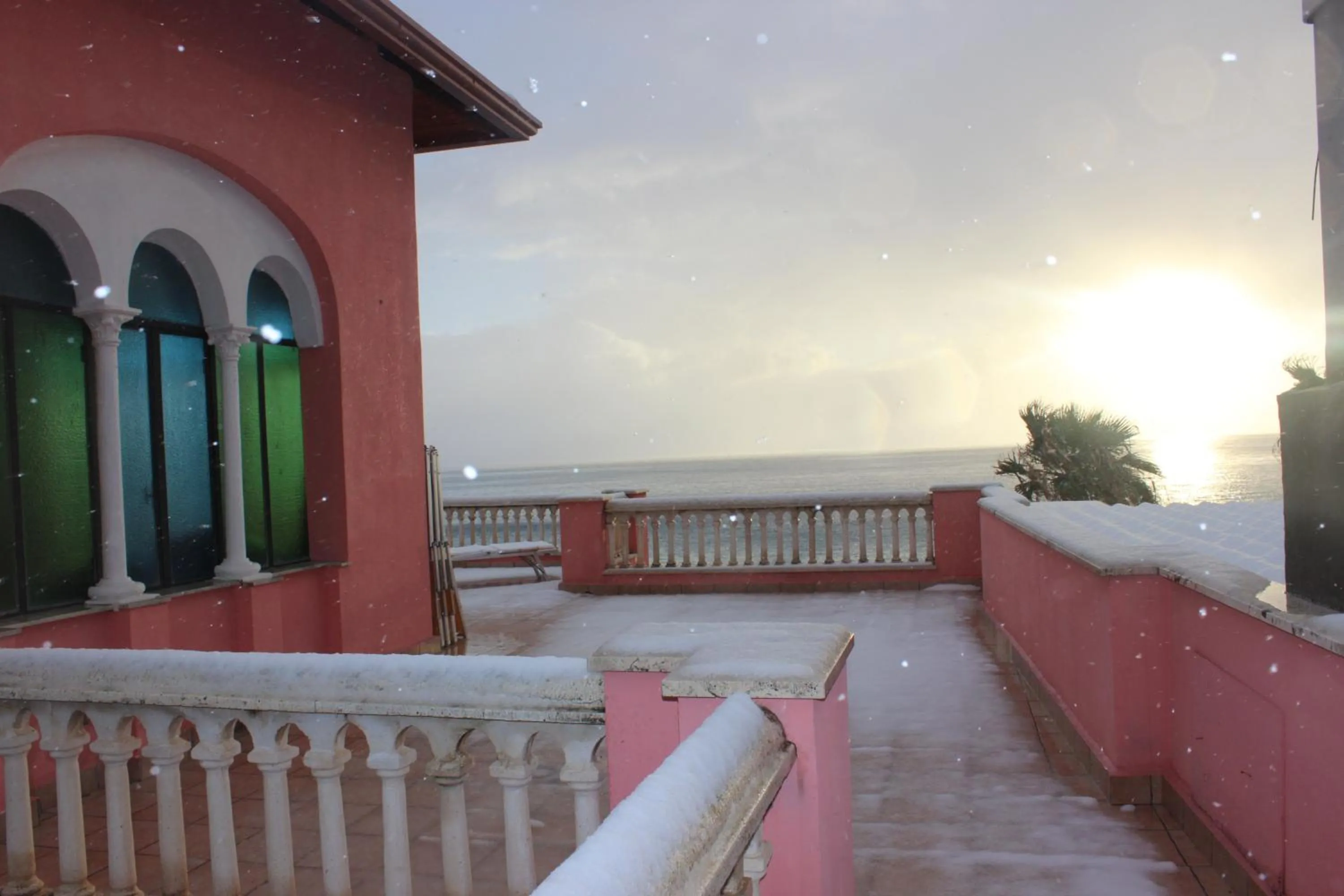 Sea view in B&B Villa Raineri