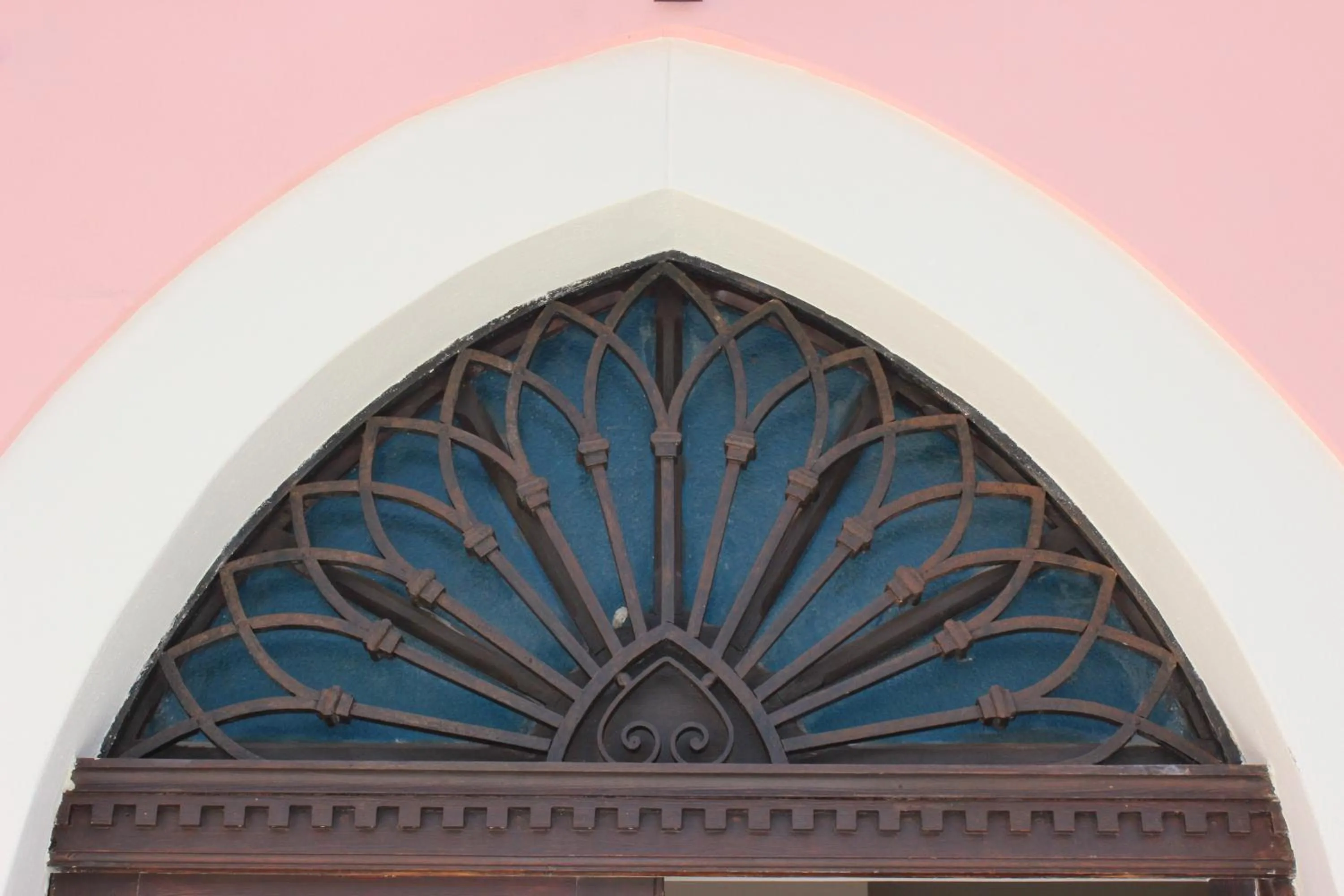 Decorative detail in B&B Villa Raineri