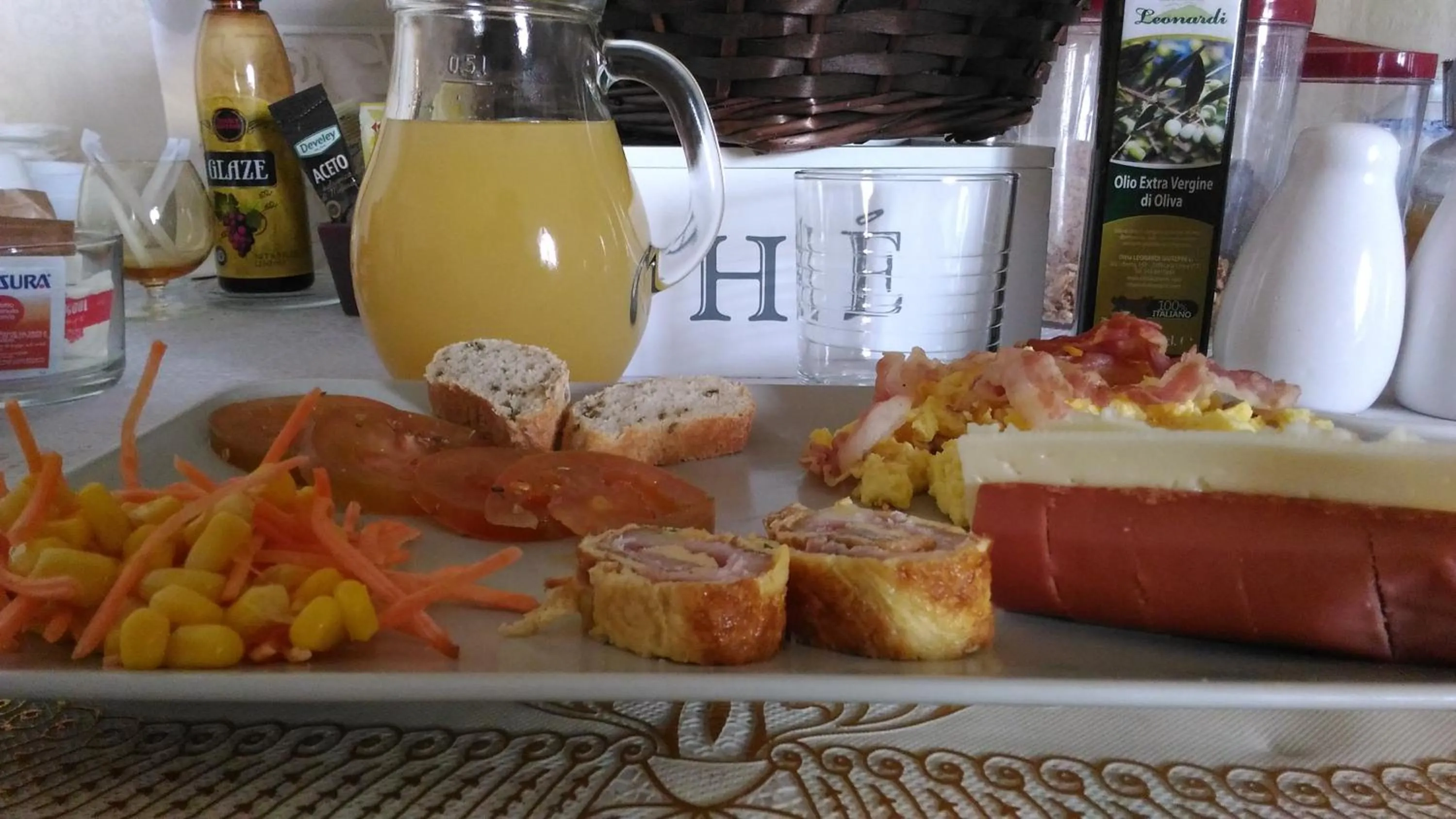 English/Irish breakfast in B&B Villa Raineri