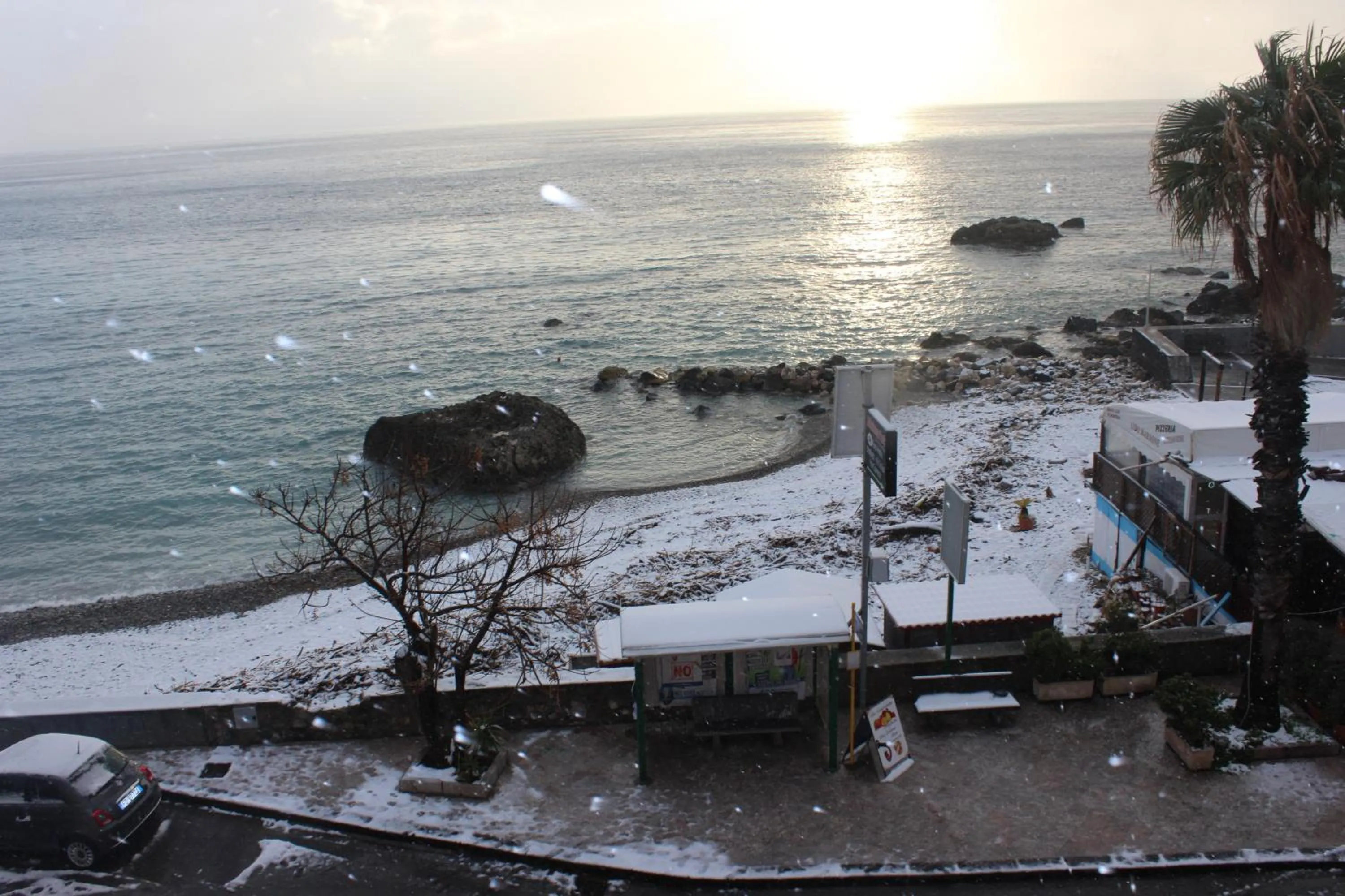 Sea view in B&B Villa Raineri