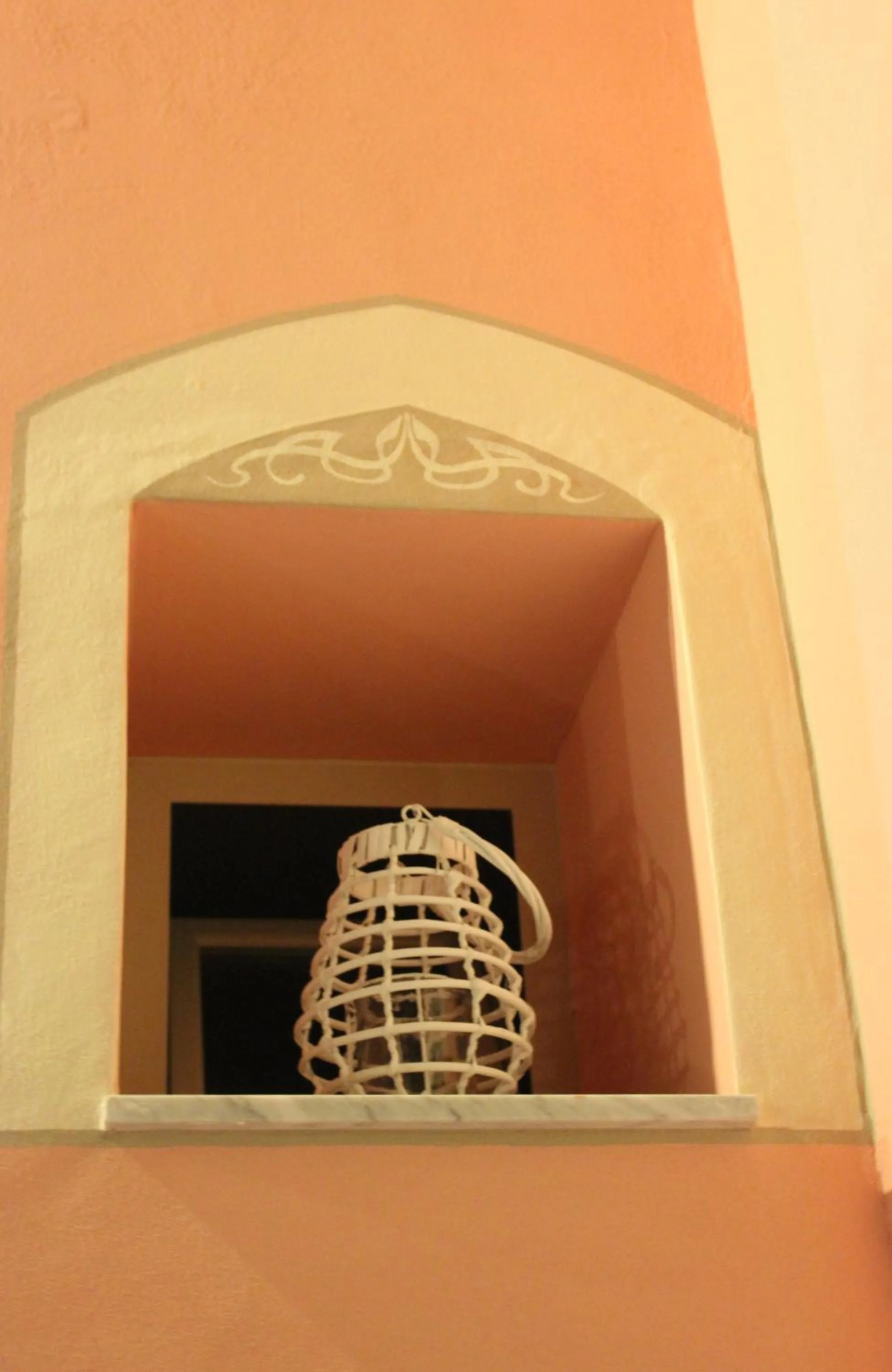 Decorative detail in B&B Villa Raineri