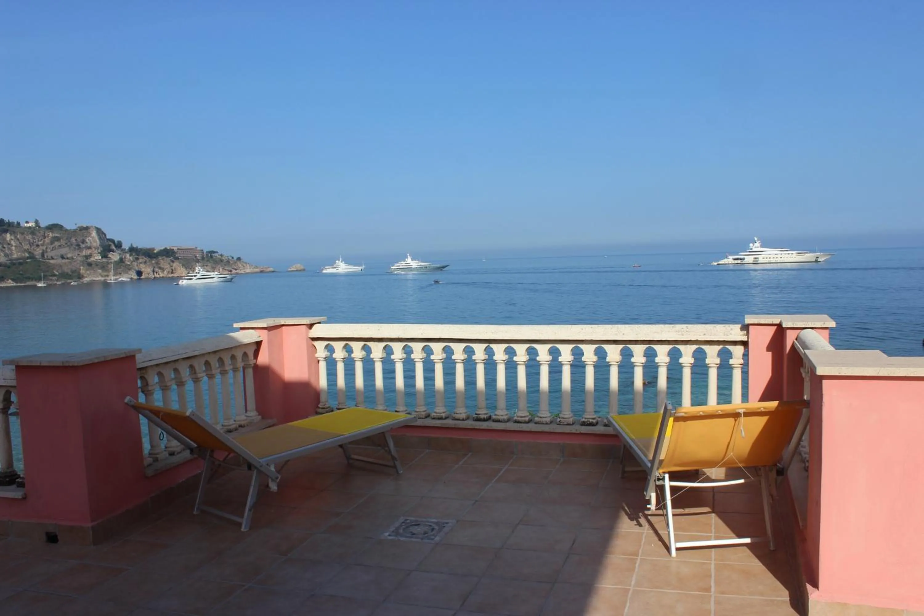 Balcony/Terrace in B&B Villa Raineri