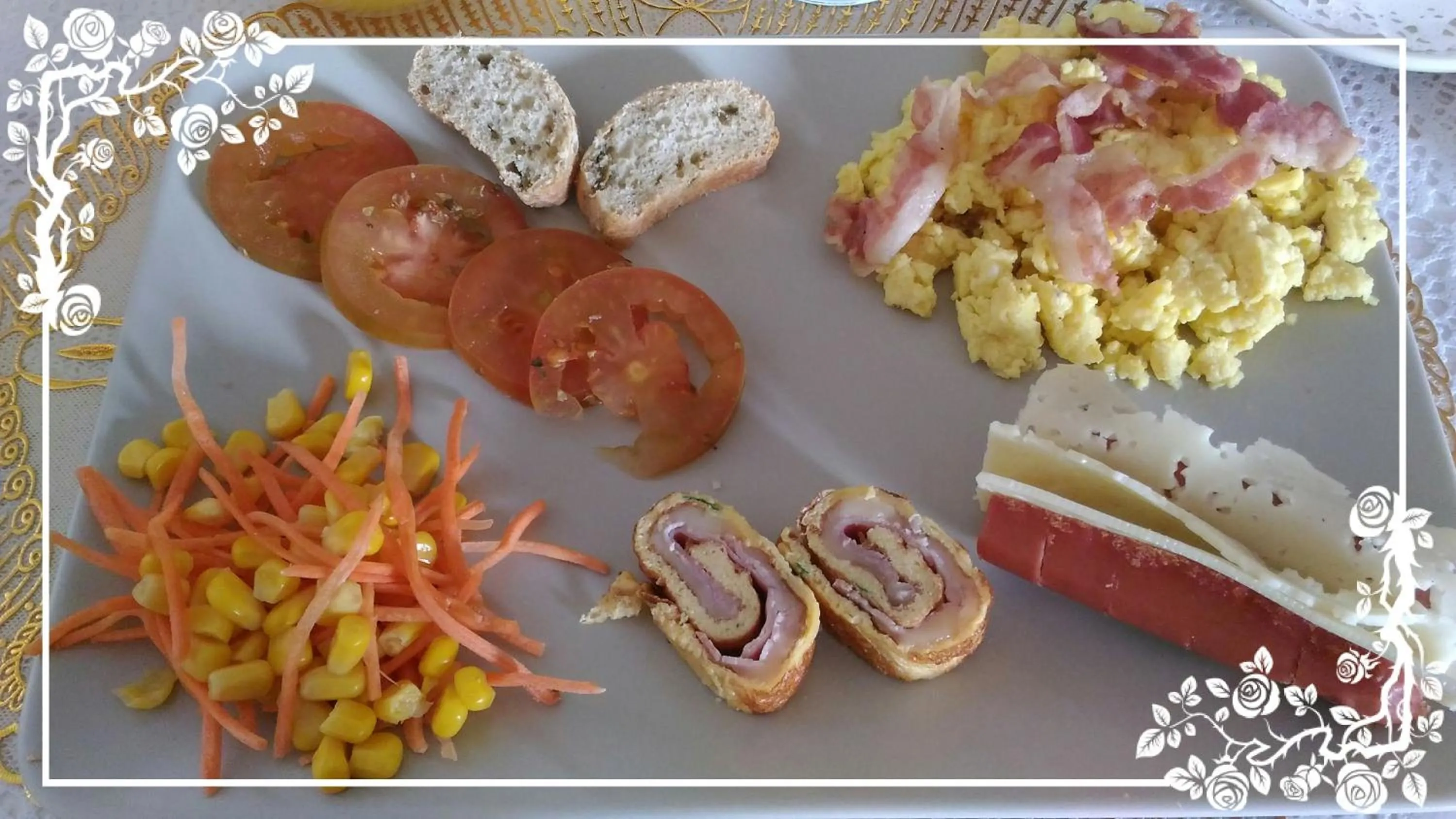English/Irish breakfast in B&B Villa Raineri