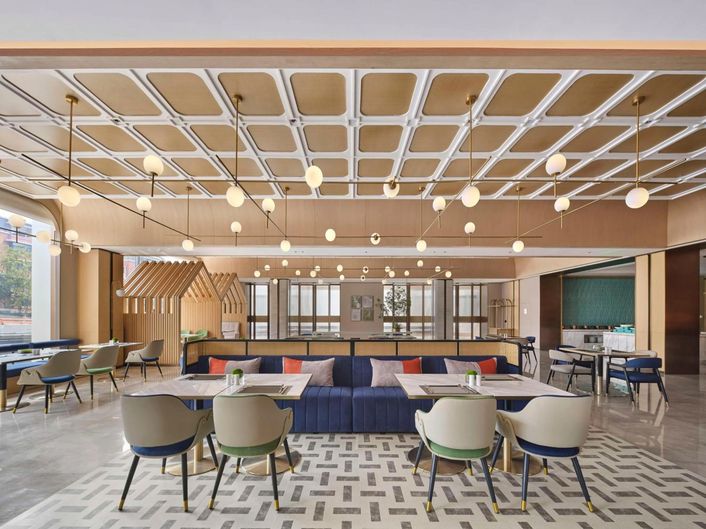 Restaurant/places to eat in Hilton Garden Inn Chengdu Tianfu Panda Tower