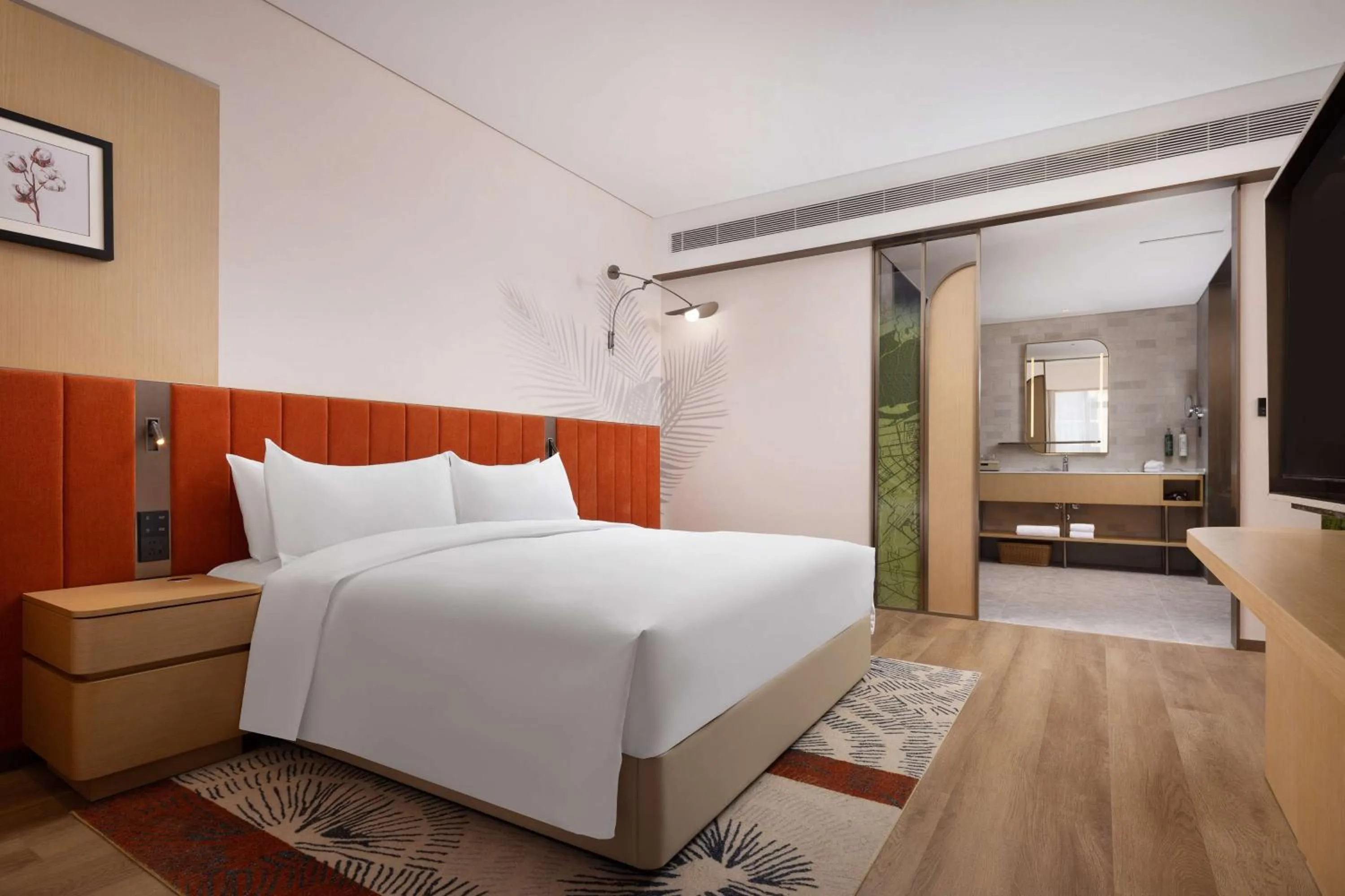 Bed in Hilton Garden Inn Harbin Haxi