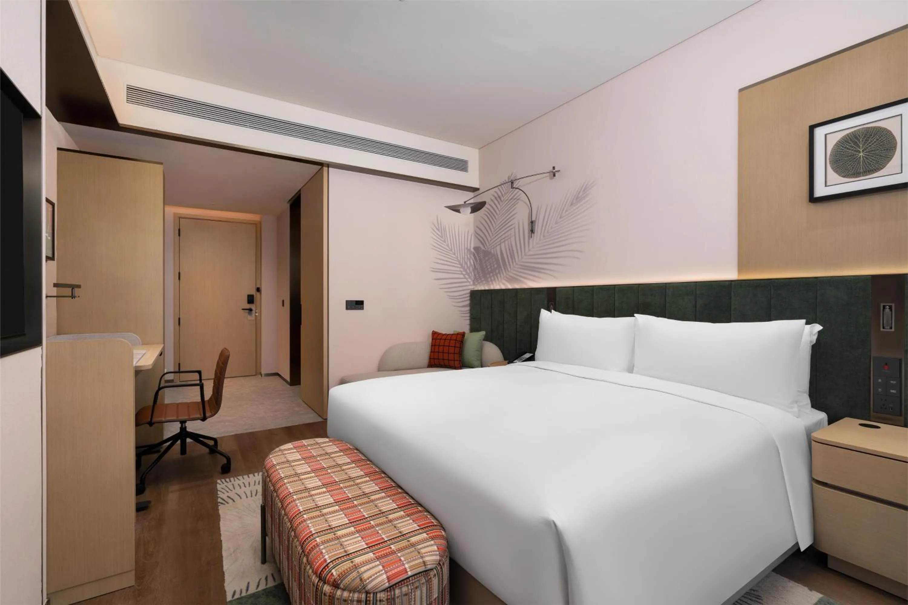 Bed in Hilton Garden Inn Chengde High-Tech Zone